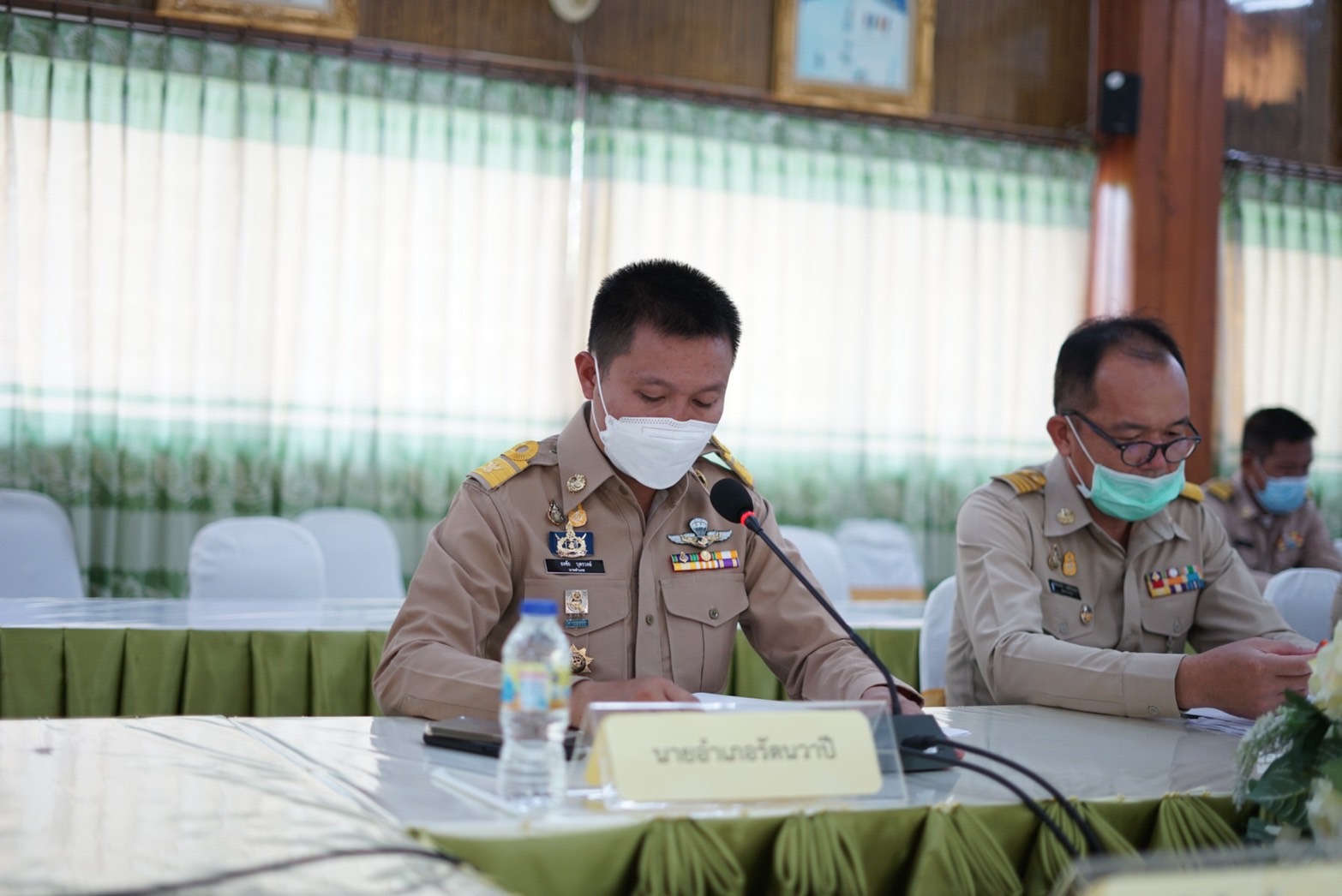 รองผู้ว่าราชการจังหวัดหนองคาย มอบทุนอุปการะเด็ก กองทุนพัฒนาเด็กชนบทในพระราชูปถัมภ์ สมเด็จพระเทพรัตนราชสุดา สยามบรมราชกุมารี โครงการบริการจังหวัดเคลื่อนที่แบบบูรณาการ และหน่วยบำบัดทุกข์ บำรุงสุข จังหวัดหนองคาย