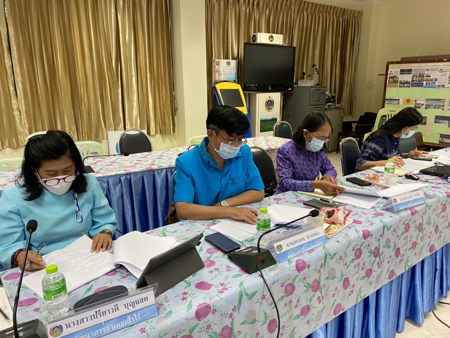 พช.หนองคาย ประชุมผู้อำนวยการกลุ่มงาน พัฒนาการอำเภอและนักวิชาการพัฒนาชุมชนจังหวัด/อำเภอ ประจำเดือน กรกฎาคม 2565 ครั้งที่ 7/2565