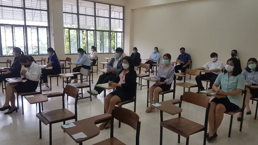 พช.หนองคาย ดำเนินการสอบคัดเลือกบุคคลเพื่อแต่งตั้งเป็นอาสาพัฒนา (อสพ.) รุ่น 74 ภาคความรู้ความสามารถที่ใช้เฉพาะตำแหน่ง (สอบข้อเขียน)