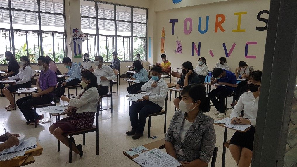 พช.หนองคาย ดำเนินการสอบคัดเลือกบุคคลเพื่อแต่งตั้งเป็นอาสาพัฒนา (อสพ.) รุ่น 74 ภาคความรู้ความสามารถที่ใช้เฉพาะตำแหน่ง (สอบข้อเขียน)