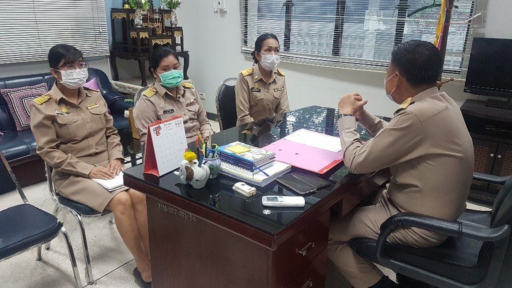 พจ.หนองคาย ต้อนรับข้าราชการที่ย้ายมาดำรงตำแหน่งใหม่ ณ สำนักงานพัฒนาชุมชจังหวัดหนองคาย