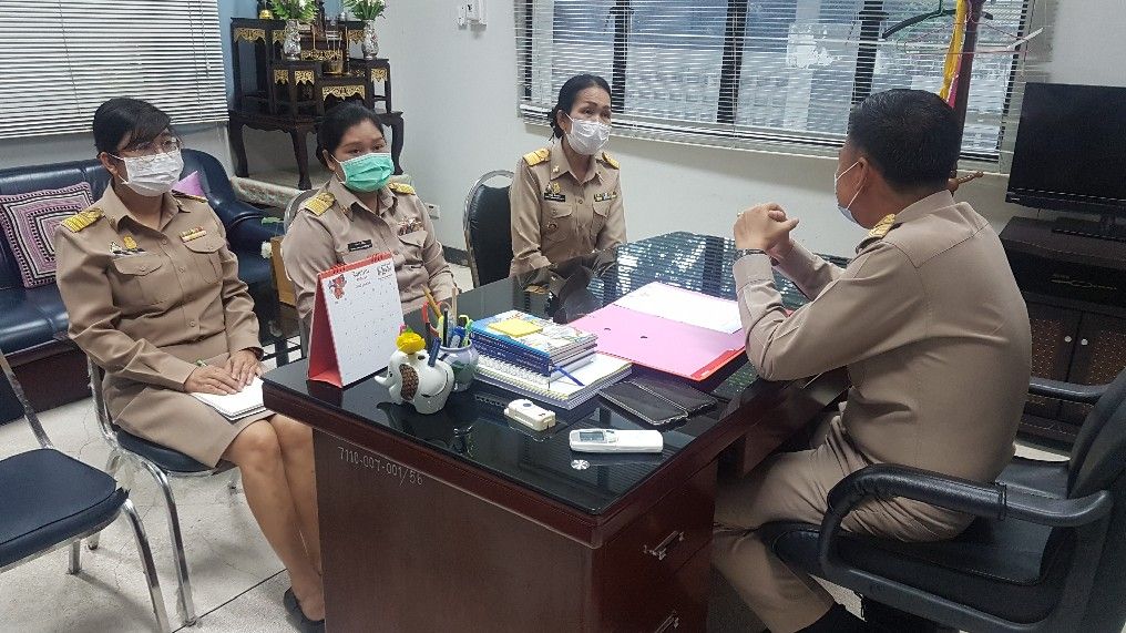 พจ.หนองคาย ต้อนรับข้าราชการที่ย้ายมาดำรงตำแหน่งใหม่ ณ สำนักงานพัฒนาชุมชจังหวัดหนองคาย