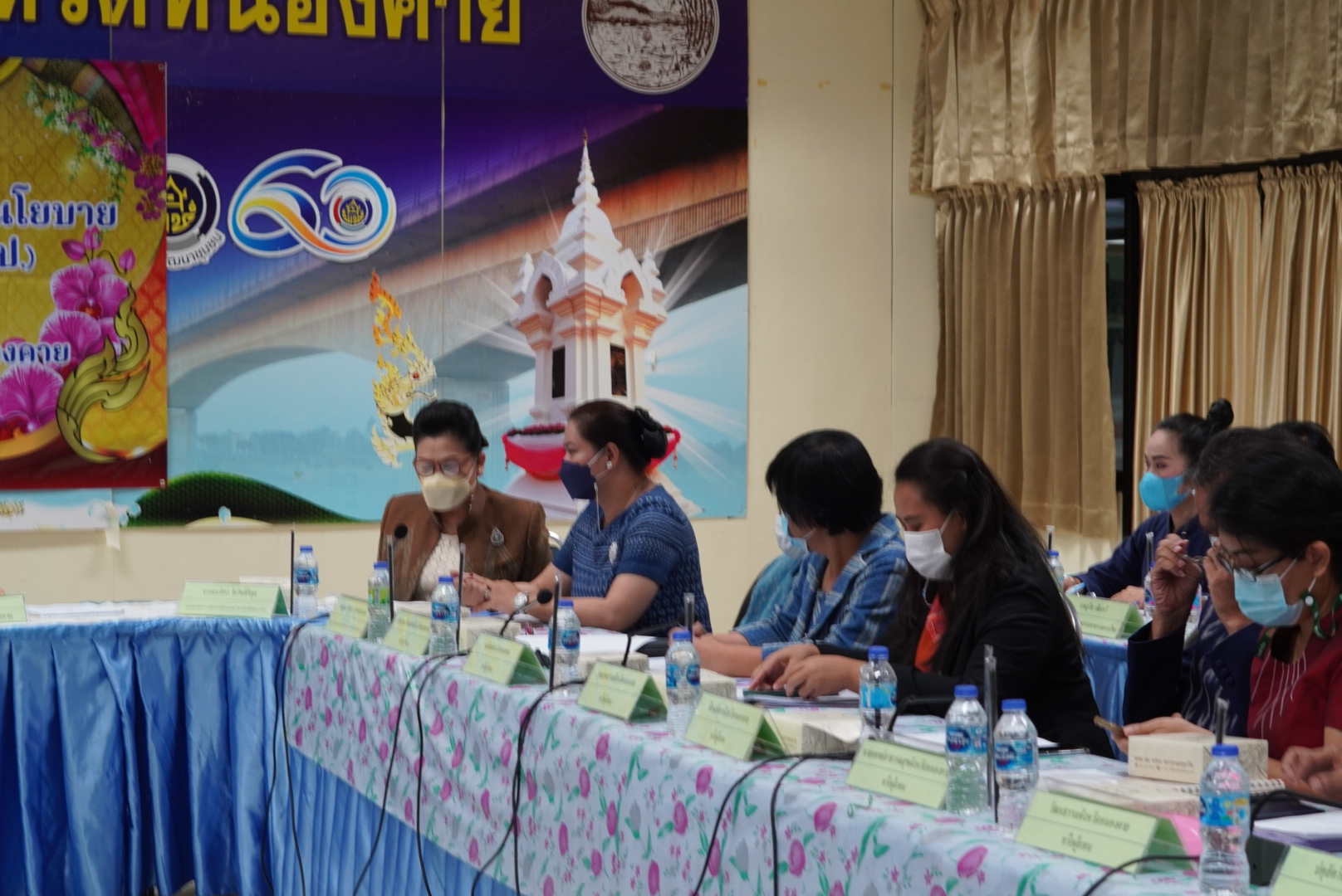 พช.หนองคาย ประชุมคณะกรรมการประสานและขับเคลื่อนนโยบายสานพลังประชารัฐ ประจำจังหวัด (คสป.) ครั้งที่ ๓/๒๕๖๕