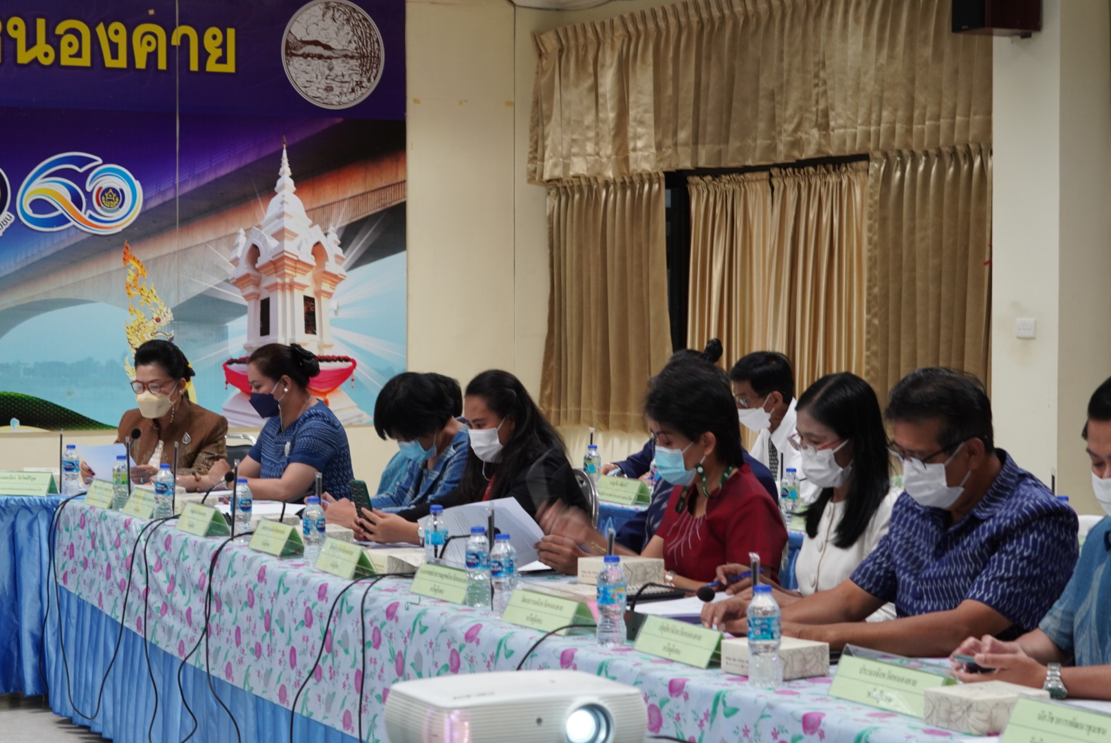 พช.หนองคาย ประชุมคณะกรรมการประสานและขับเคลื่อนนโยบายสานพลังประชารัฐ ประจำจังหวัด (คสป.) ครั้งที่ ๓/๒๕๖๕