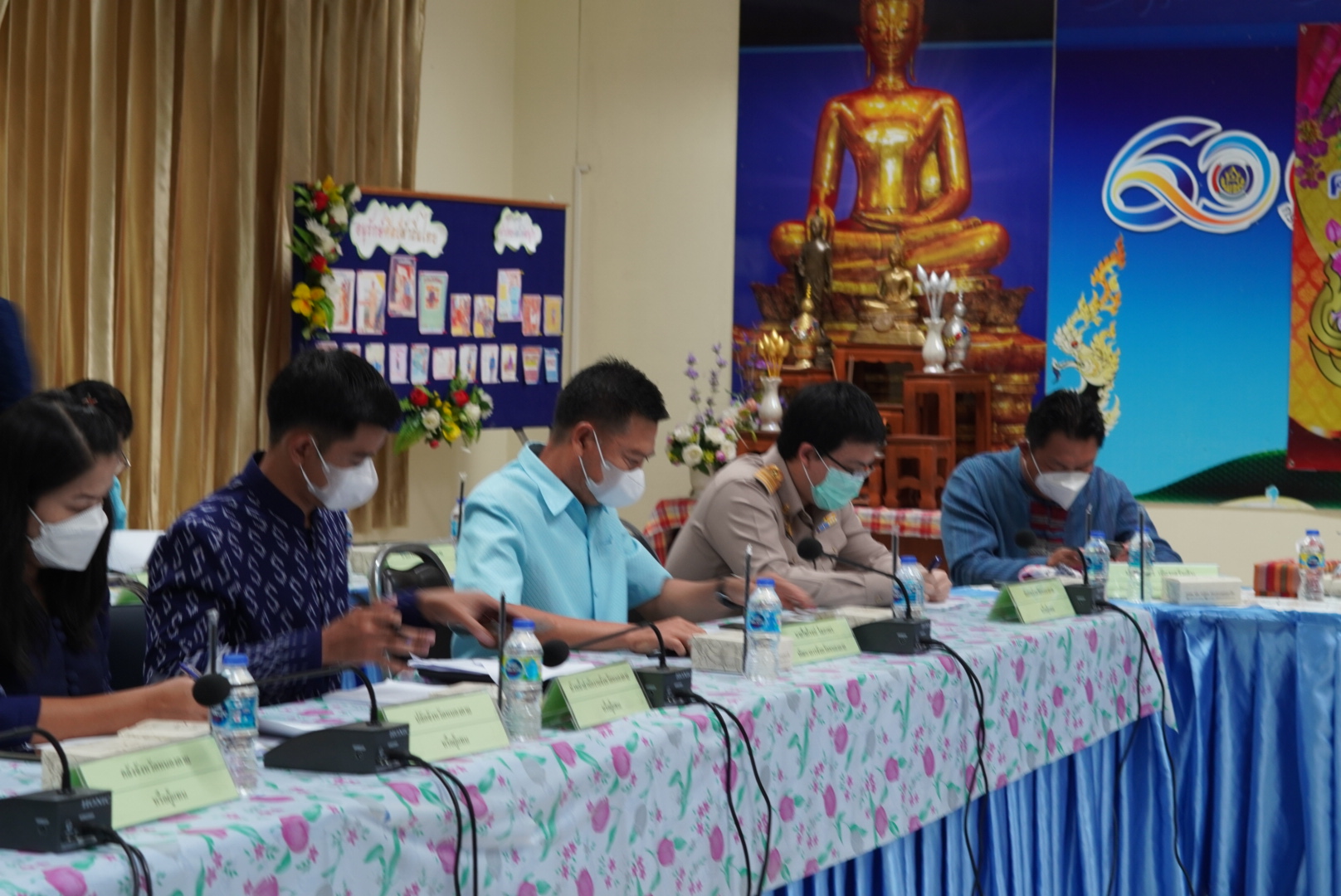 พช.หนองคาย ประชุมคณะกรรมการประสานและขับเคลื่อนนโยบายสานพลังประชารัฐ ประจำจังหวัด (คสป.) ครั้งที่ ๓/๒๕๖๕