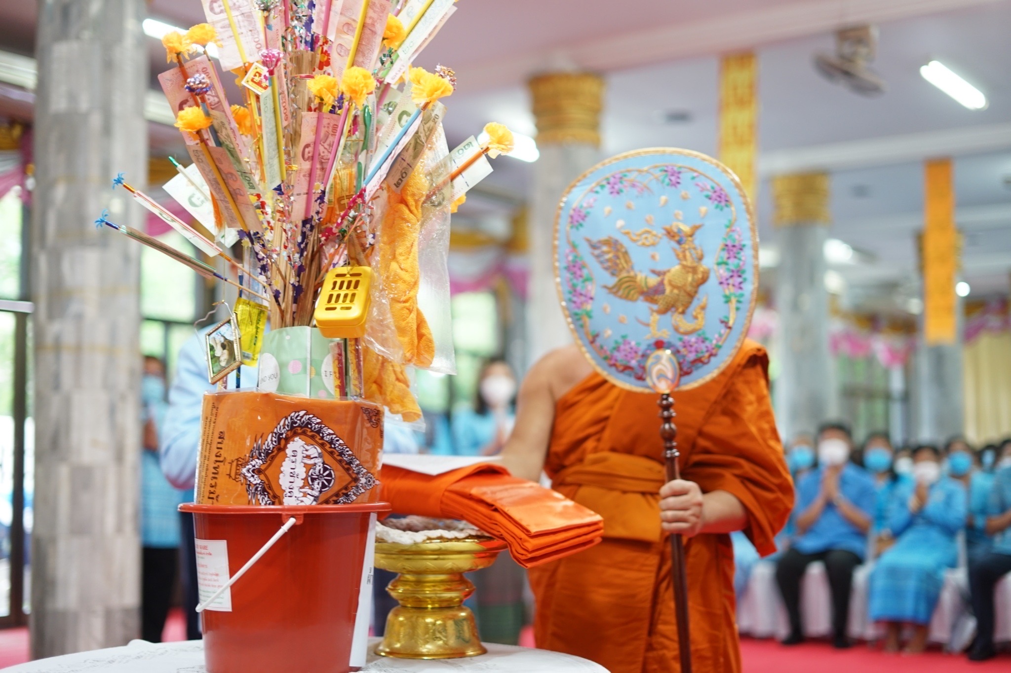 จังหวัดหนองคาย โดยสำนักงานพัฒนาชุมชนจังหวัดหนองคาย จัดกิจกรรมบริจาคโลหิตตามโครงการ “90 พรรษา 90 ล้านซีซีถวายราชสดุดี สมเด็จพระบรมราชชนนีพันปีหลวง”และกิจกรรมทอดผ้าป่า ภายใต้โครงการ “90 พรรษา 999 สมทบกองทุนศรัทธา ทุนปัญญา กองทุนแม่ของแผ่นดิน ทุนตั้งต้นแห่งความดีงาม” เฉลิมพระเกียรติ สมเด็จพระนางเจ้าสิริกิติ์ พระบรมราชินีนาถ พระบรมราชชนนีพันปีหลวง เนื่องในโอกาสมหามงคลเฉลิมพระชนมพรรษา 90 พรรษา 12 สิงหาคม 2565 