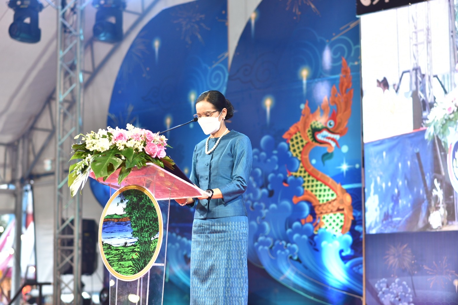 จังหวัดหนองคาย จัดโครงการเสริมสร้างพัฒนาและยกระดับผลิตภัณฑ์สินค้าและบริการของจังหวัดหนองคาย ภายใต้งาน “มหกรรมแสดงและจำหน่ายผลิตภัณฑ์ OTOP หนองคาย”