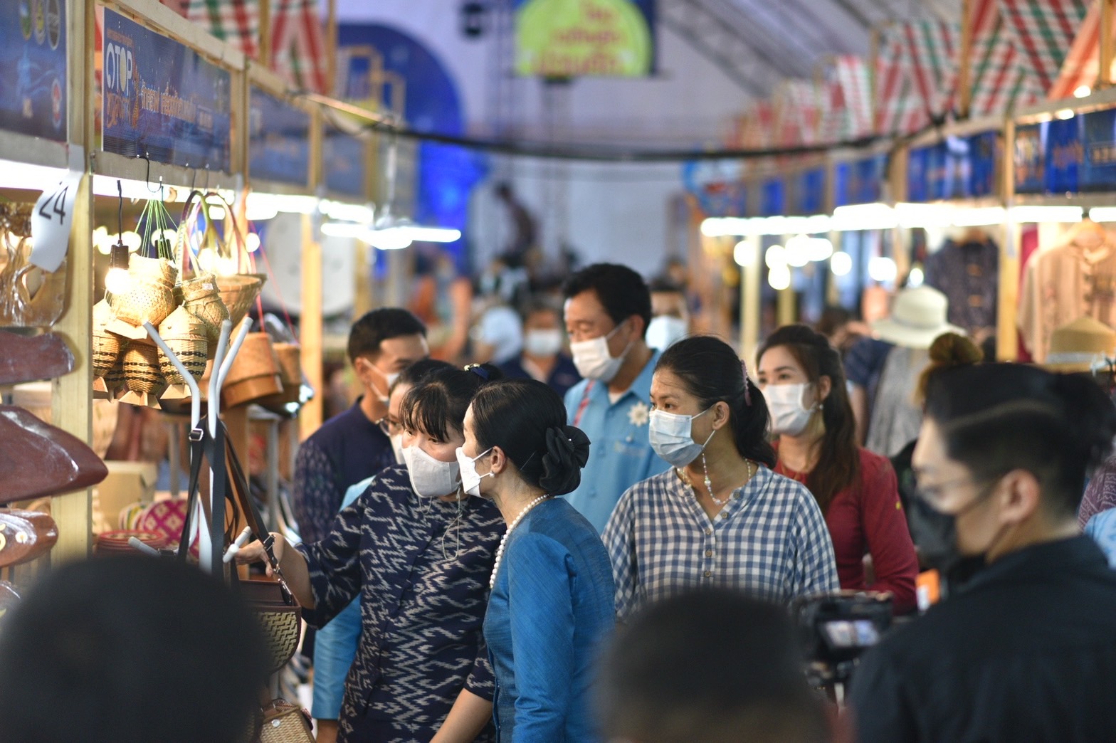 จังหวัดหนองคาย จัดโครงการเสริมสร้างพัฒนาและยกระดับผลิตภัณฑ์สินค้าและบริการของจังหวัดหนองคาย ภายใต้งาน “มหกรรมแสดงและจำหน่ายผลิตภัณฑ์ OTOP หนองคาย”