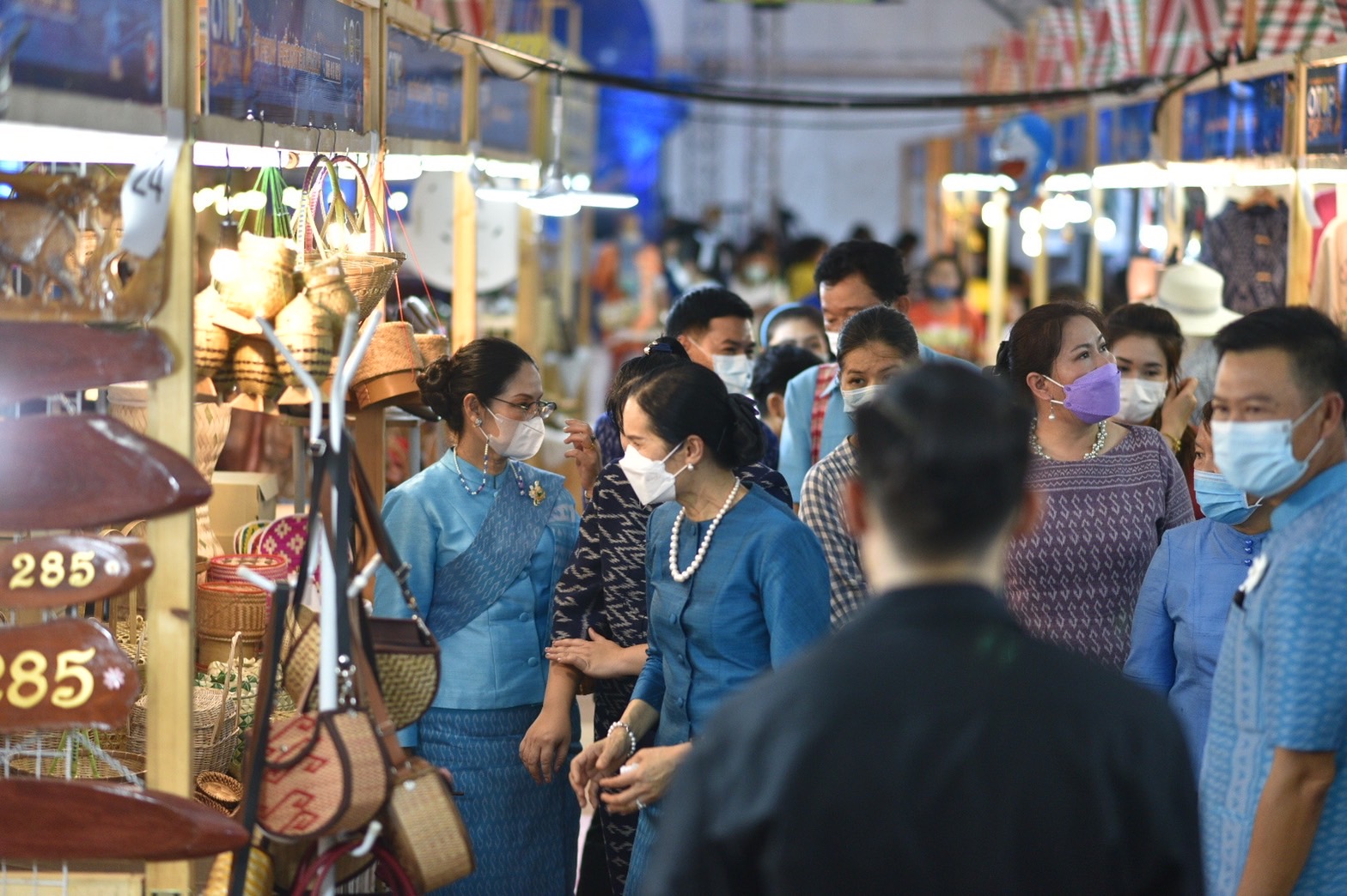 จังหวัดหนองคาย จัดโครงการเสริมสร้างพัฒนาและยกระดับผลิตภัณฑ์สินค้าและบริการของจังหวัดหนองคาย ภายใต้งาน “มหกรรมแสดงและจำหน่ายผลิตภัณฑ์ OTOP หนองคาย”