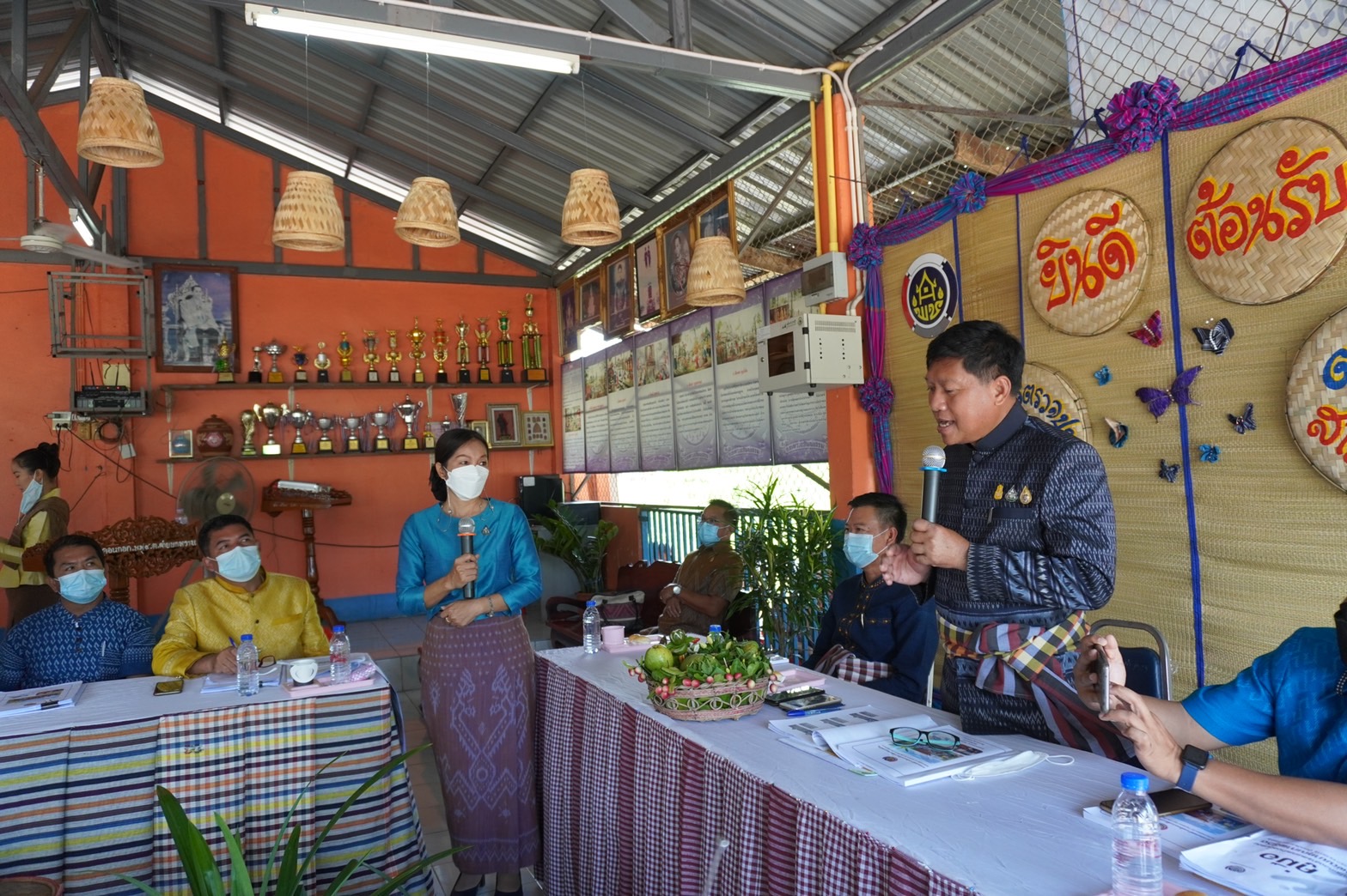 พช.หนองคาย ประกวดโครงการจัดทำสารสนเทศตำบลต้นแบบเพื่อพัฒนาคุณภาพชีวิต ระดับเขตตรวจราชการ