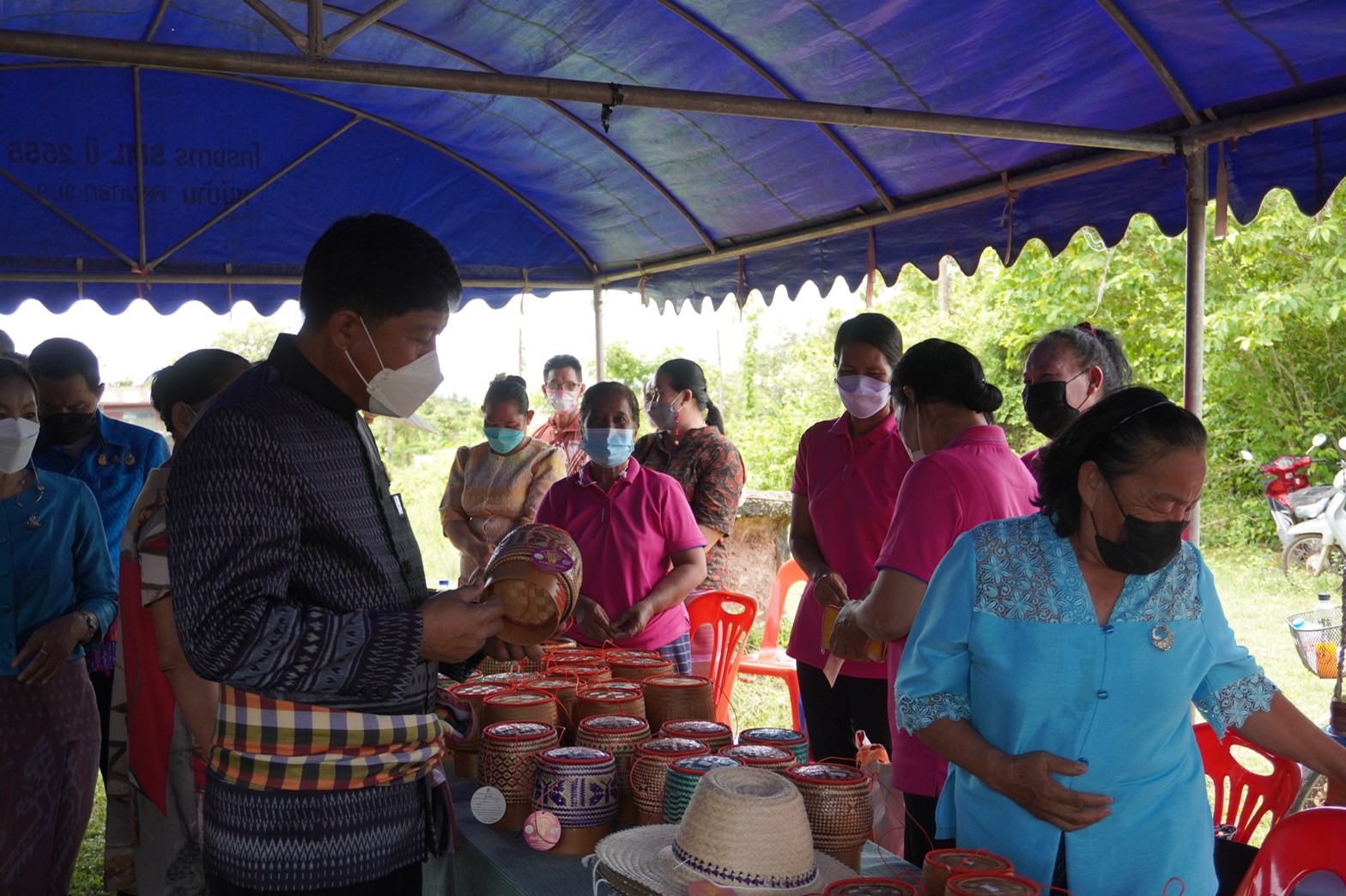 พช.หนองคาย ประกวดโครงการจัดทำสารสนเทศตำบลต้นแบบเพื่อพัฒนาคุณภาพชีวิต ระดับเขตตรวจราชการ