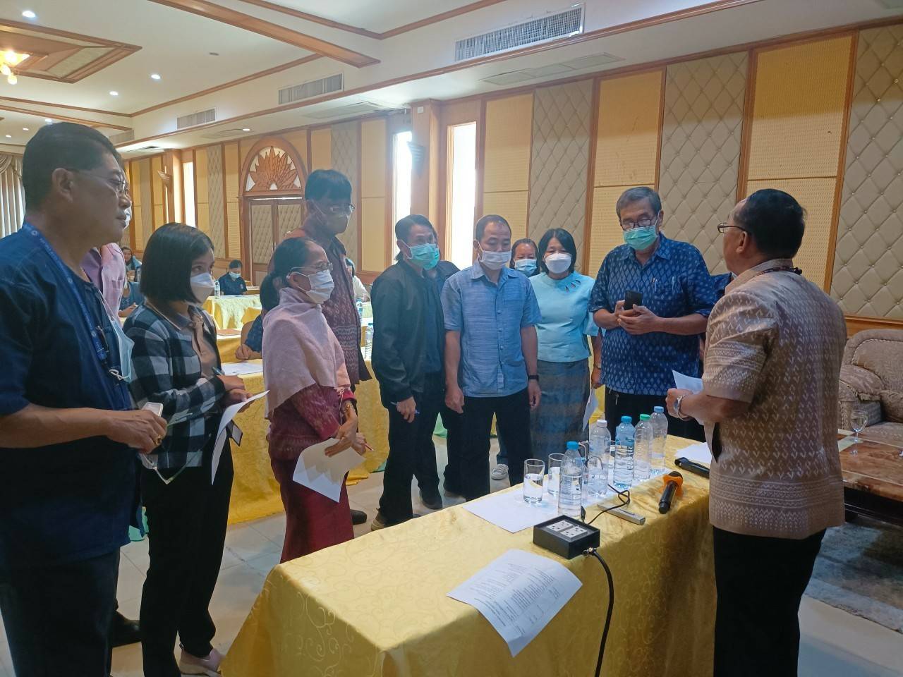 พช.หนองคาย จัดโครงการเสริมสร้างศักยภาพบุคลากรในการปฏิบัติงานเพื่อขับเคลื่อนงานพัฒนาชุมชน