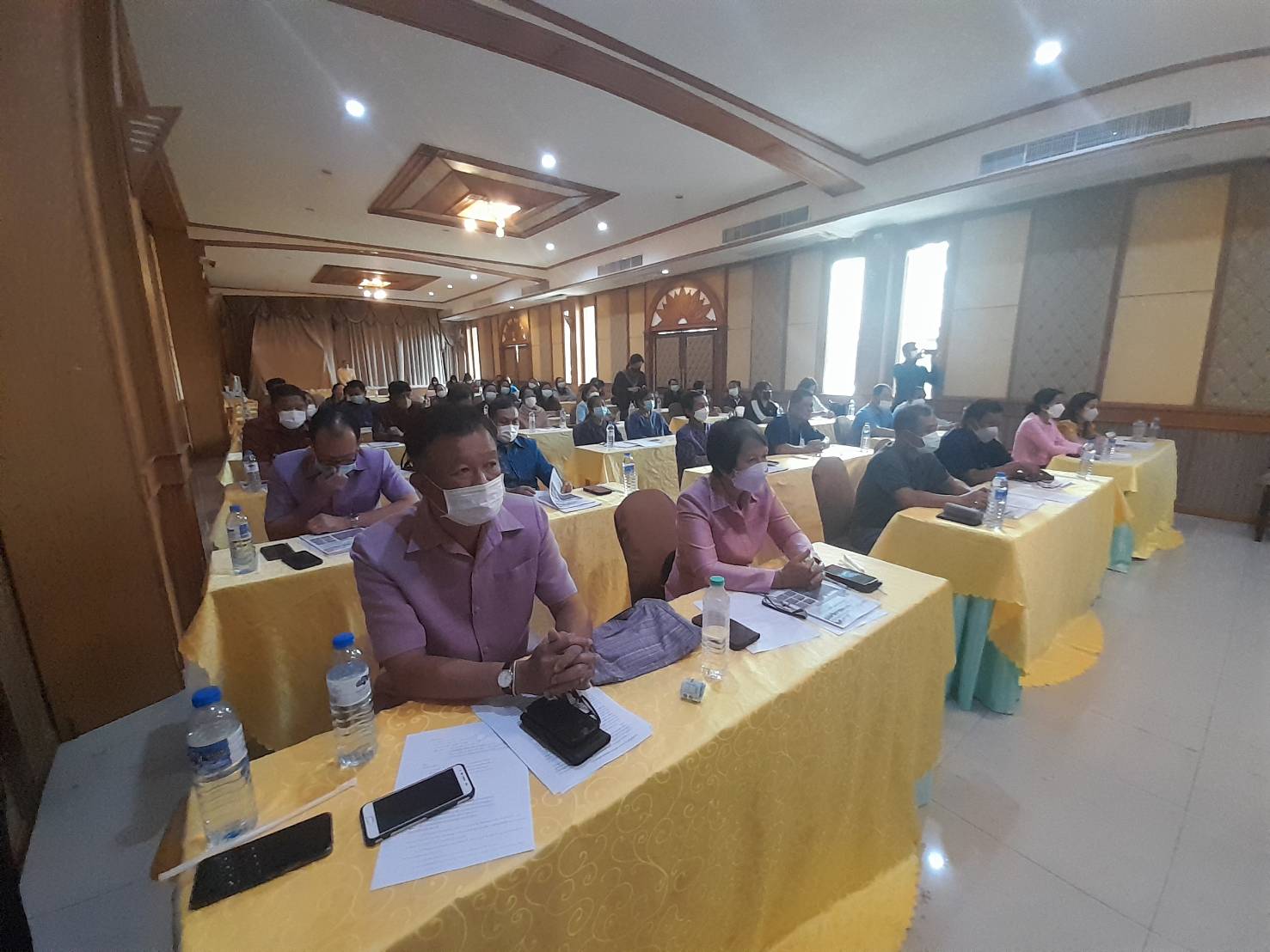 พช.หนองคาย จัดโครงการเสริมสร้างศักยภาพบุคลากรในการปฏิบัติงานเพื่อขับเคลื่อนงานพัฒนาชุมชน