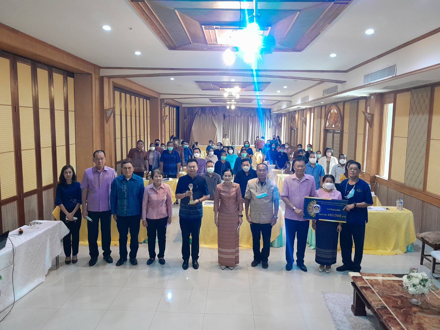 พช.หนองคาย จัดโครงการเสริมสร้างศักยภาพบุคลากรในการปฏิบัติงานเพื่อขับเคลื่อนงานพัฒนาชุมชน