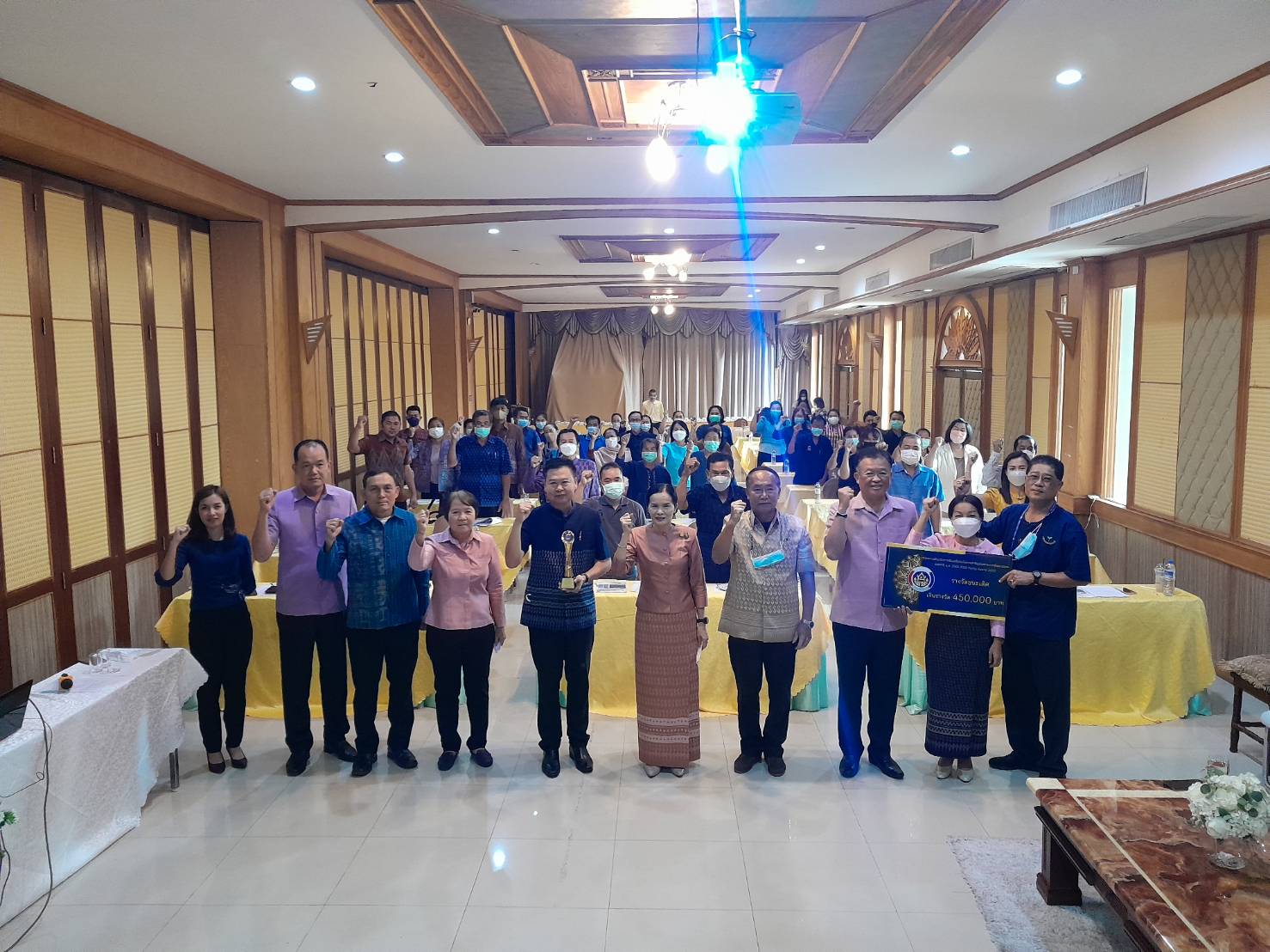 พช.หนองคาย จัดโครงการเสริมสร้างศักยภาพบุคลากรในการปฏิบัติงานเพื่อขับเคลื่อนงานพัฒนาชุมชน