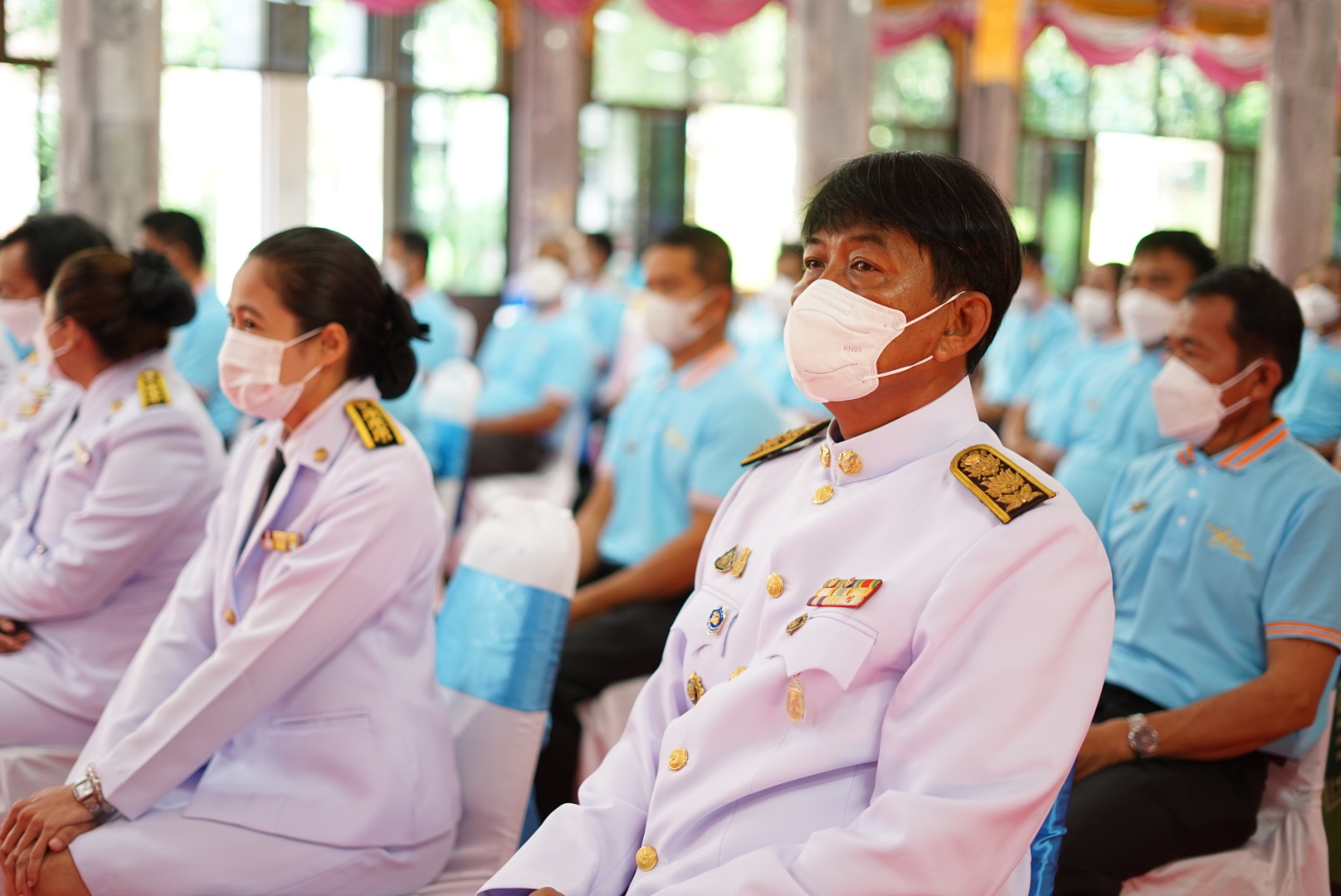 พช.หนองคาย จัดพิธีมอบเงินพระราชทานขวัญถุงกองทุนแม่ของแผ่นดิน ประจำปี 2564 และ 2565