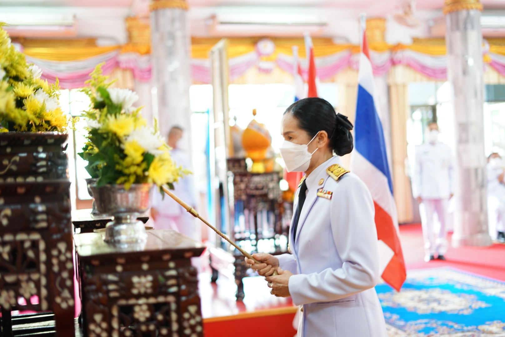 พช.หนองคาย จัดพิธีมอบเงินพระราชทานขวัญถุงกองทุนแม่ของแผ่นดิน ประจำปี 2564 และ 2565