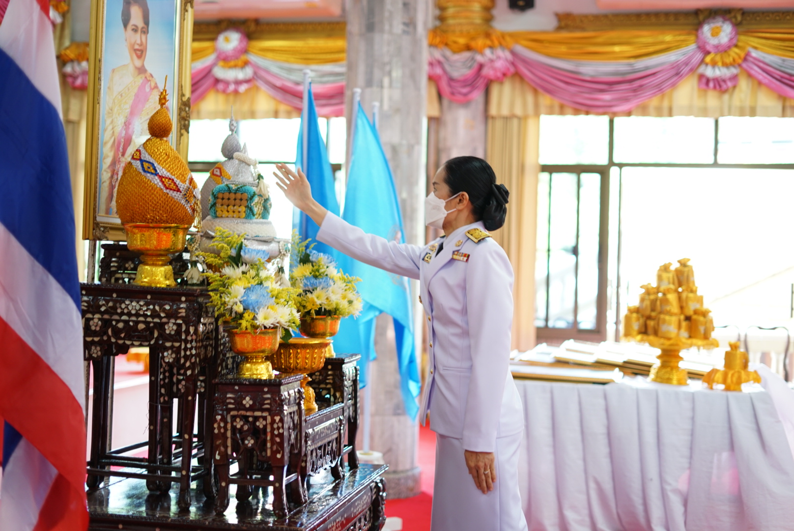 พช.หนองคาย จัดพิธีมอบเงินพระราชทานขวัญถุงกองทุนแม่ของแผ่นดิน ประจำปี 2564 และ 2565