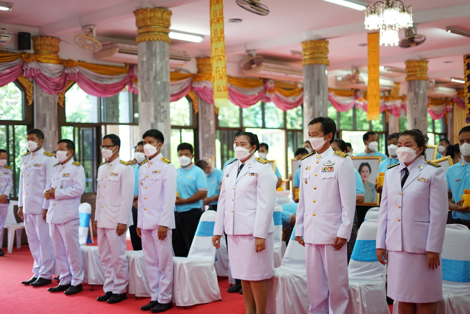 พช.หนองคาย จัดพิธีมอบเงินพระราชทานขวัญถุงกองทุนแม่ของแผ่นดิน ประจำปี 2564 และ 2565