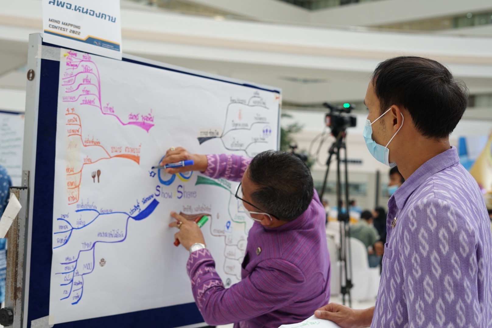 พัฒนาชุมชนหนองคาย ร่วมงานวันพัฒนาชุมชน 2565 ครั้งที่ 11 วันสุดท้าย พร้อมคว้ารางวัลชมเชย การประกวด Mind Mapping Contest 2022