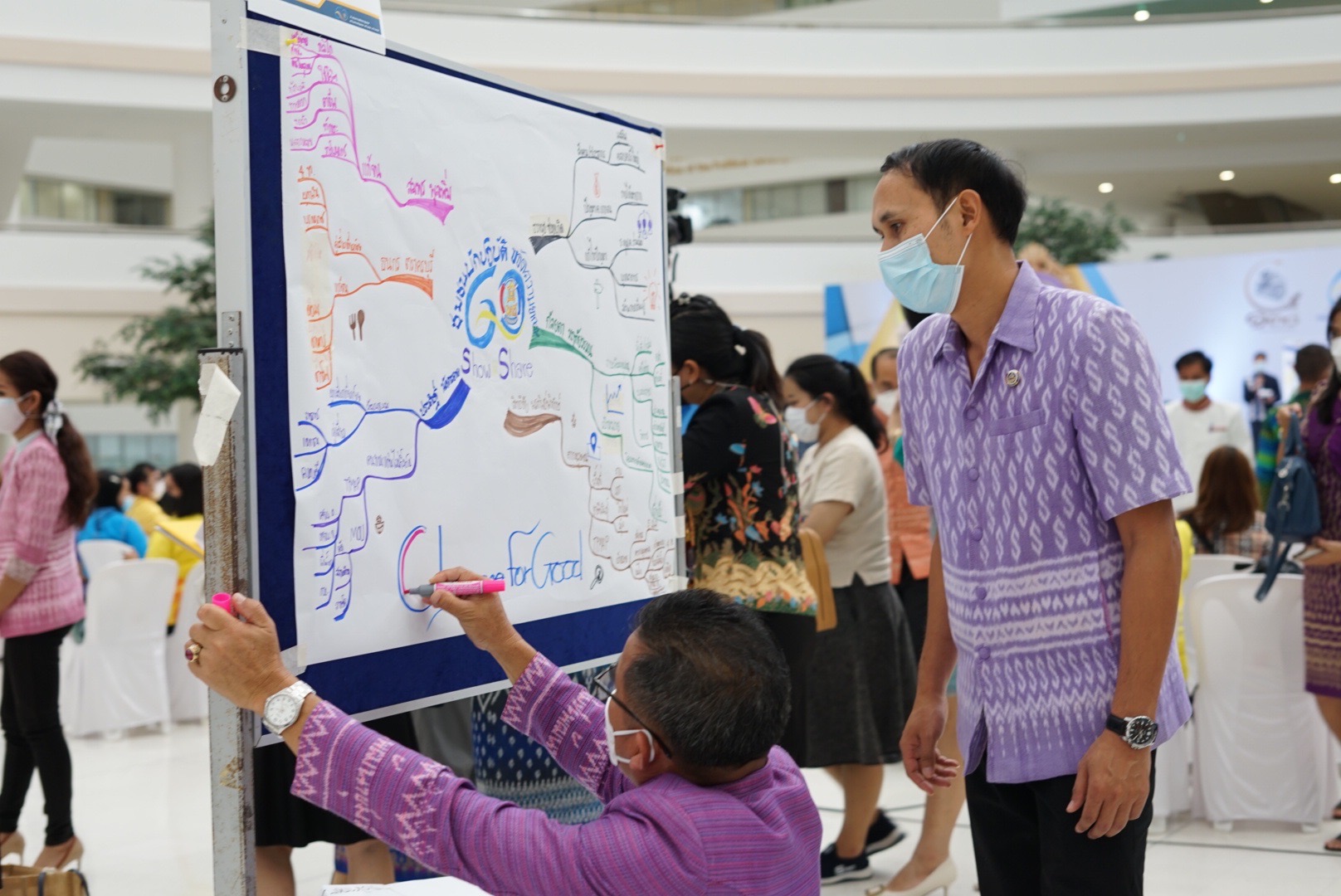 พัฒนาชุมชนหนองคาย ร่วมงานวันพัฒนาชุมชน 2565 ครั้งที่ 11 วันสุดท้าย พร้อมคว้ารางวัลชมเชย การประกวด Mind Mapping Contest 2022