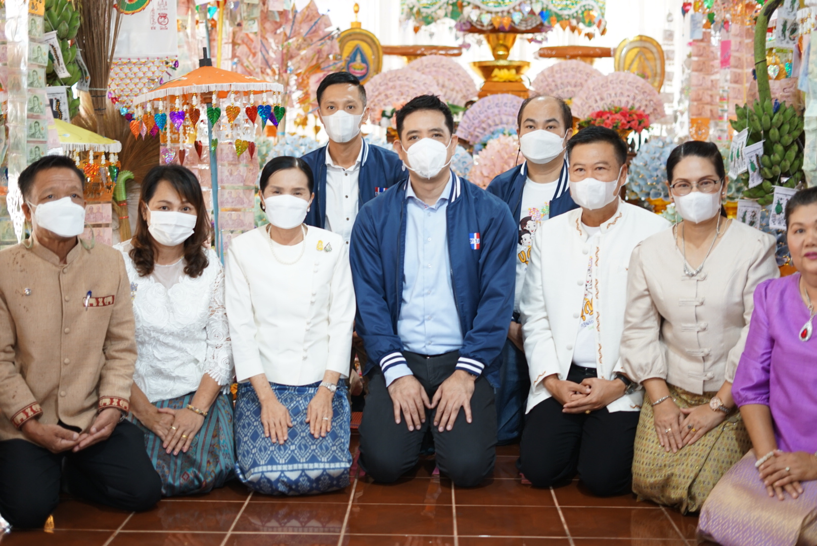 พช.หนองคาย ร่วม พิธีทอดกฐินสามัคคี กองทุนหมู่บ้านและชุมชนเมืองแห่งชาติ ณ วัดท่าทรายสะอาด อำเภอศรีเชียงใหม่