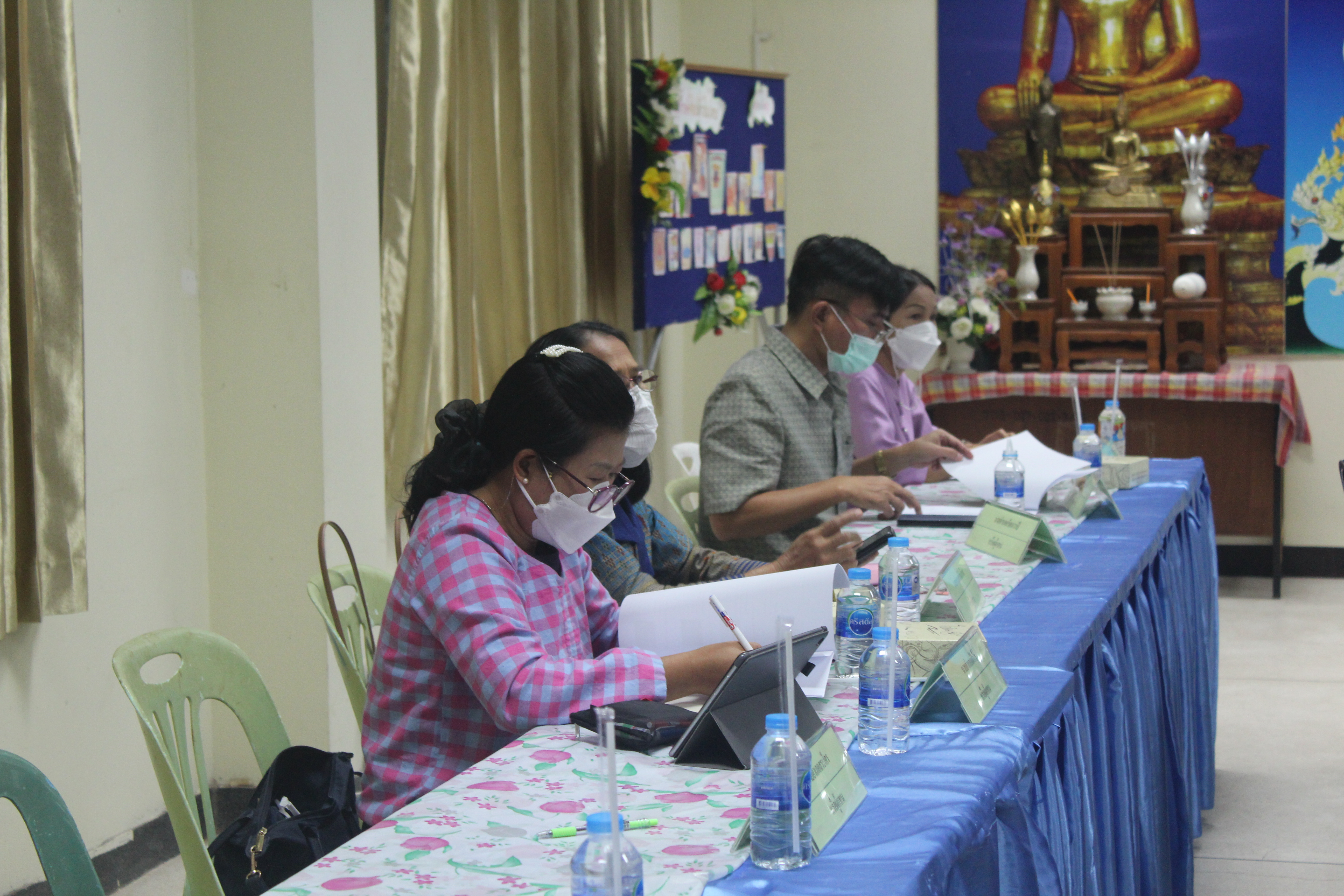 พช.หนองคาย ประชุมคณะกรรมการประสานและขับเคลื่อนนโยบายสานพลังประชารัฐ ประจำจังหวัด (คสป.) ครั้งที่ 4/2565