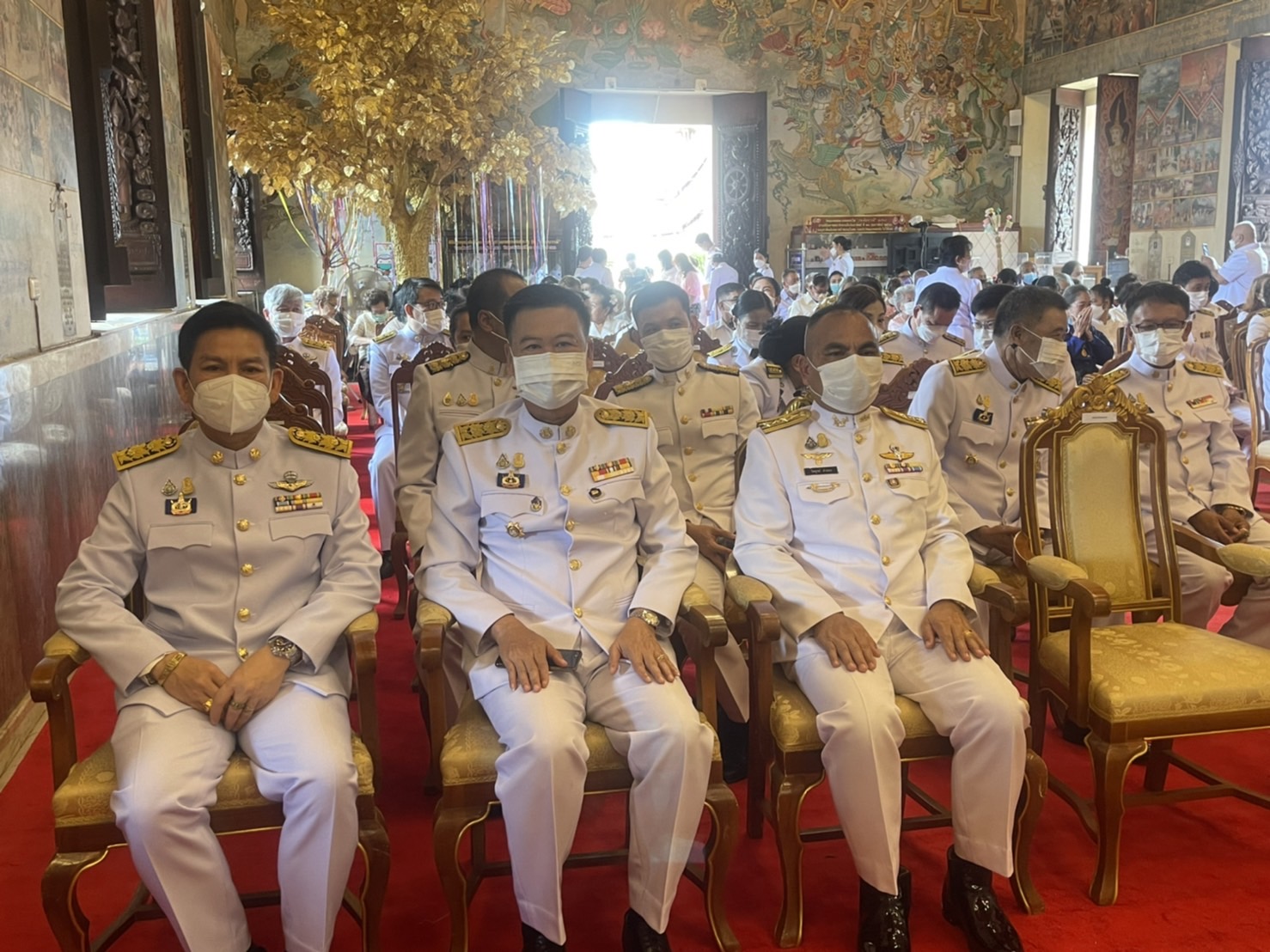 พช.หนองคาย ร่วมพิธีทอดถวายกฐินพระราชทาน วัดโพธิ์ชัย พระอารามหลวง