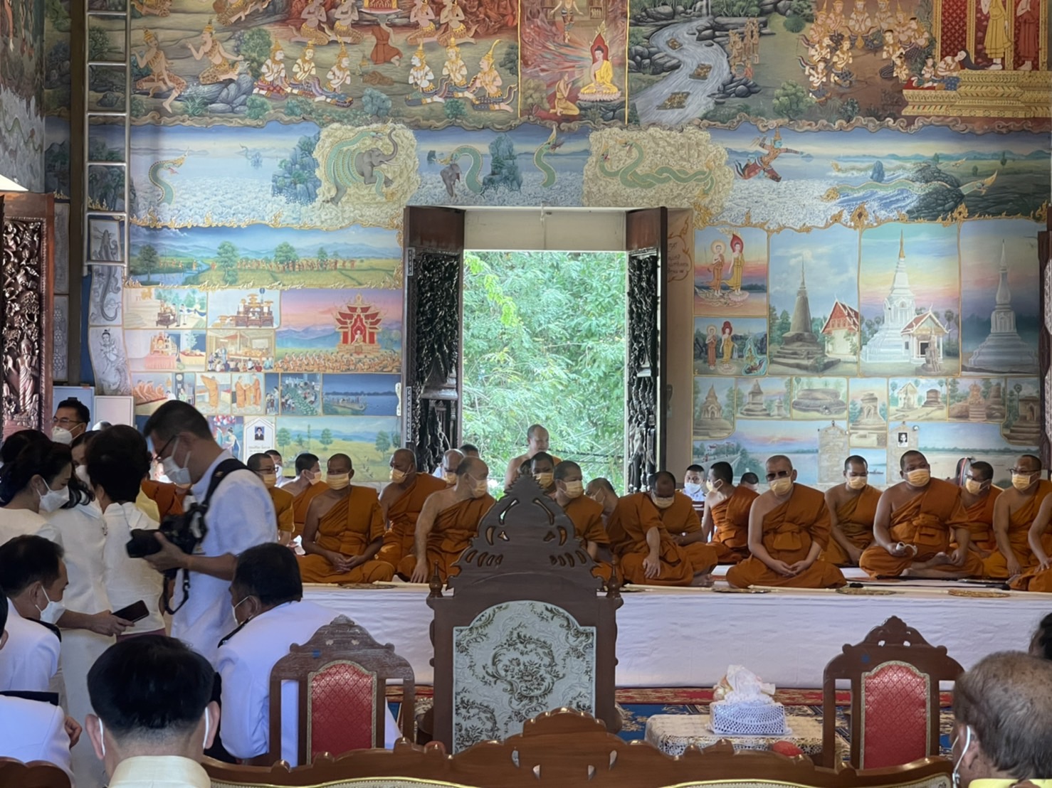 พช.หนองคาย ร่วมพิธีทอดถวายกฐินพระราชทาน วัดโพธิ์ชัย พระอารามหลวง