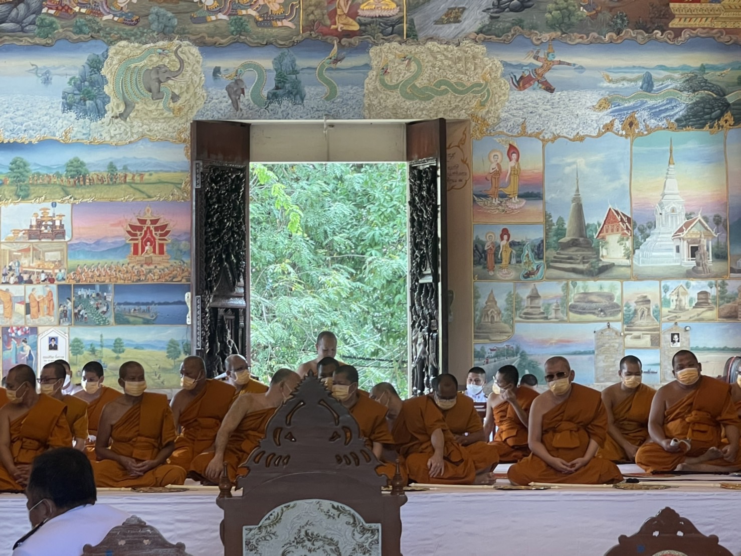 พช.หนองคาย ร่วมพิธีทอดถวายกฐินพระราชทาน วัดโพธิ์ชัย พระอารามหลวง