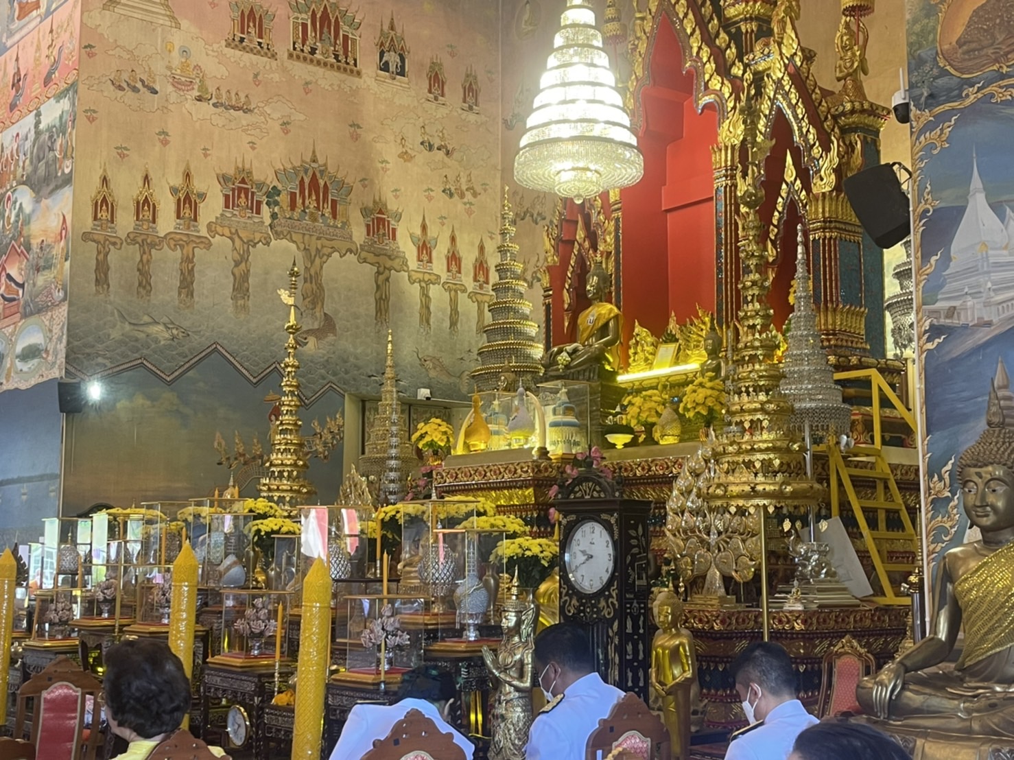 พช.หนองคาย ร่วมพิธีทอดถวายกฐินพระราชทาน วัดโพธิ์ชัย พระอารามหลวง