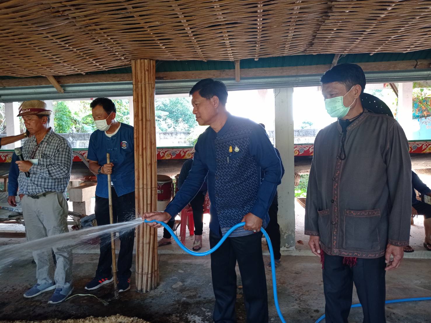 พช.หนองคาย ฝึกปฏิบัติการสร้างความมั่นคงทางอาหาร ในพื้นที่ 30 ตารางวา เรียนรู้การใช้พื้นที่ที่มีอย่างจำกัดให้เกิดประโยชน์สูงสุด ในการสร้างความมั่นคงทางอาหารให้กับครัวเรือน