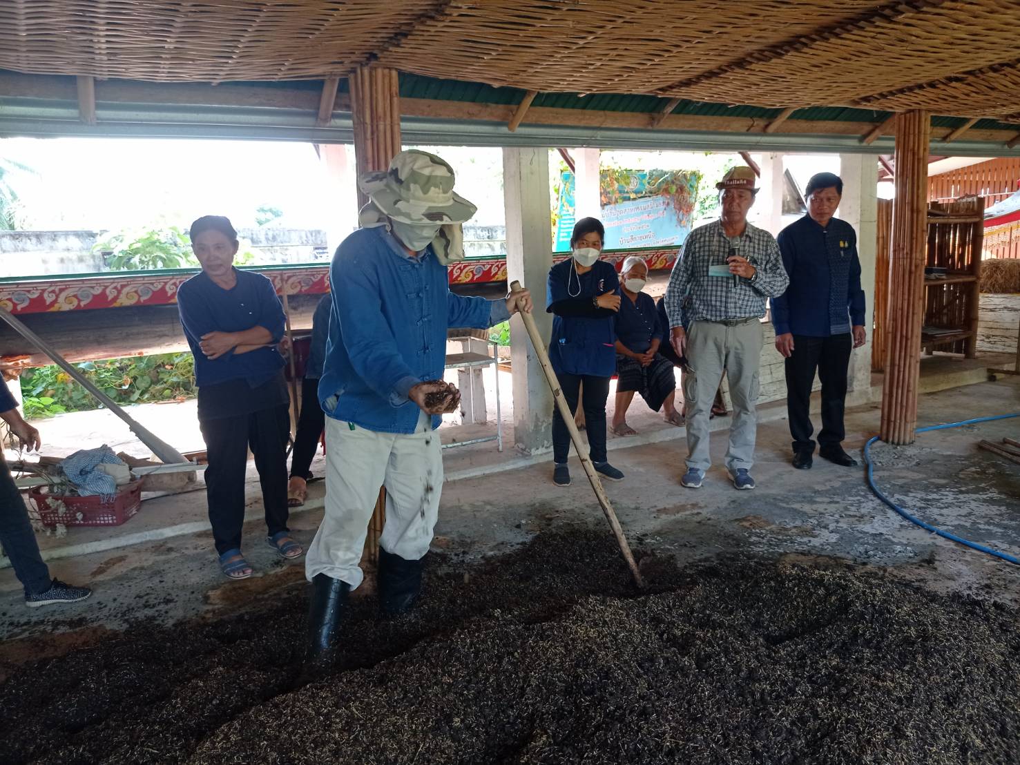 พช.หนองคาย ฝึกปฏิบัติการสร้างความมั่นคงทางอาหาร ในพื้นที่ 30 ตารางวา เรียนรู้การใช้พื้นที่ที่มีอย่างจำกัดให้เกิดประโยชน์สูงสุด ในการสร้างความมั่นคงทางอาหารให้กับครัวเรือน