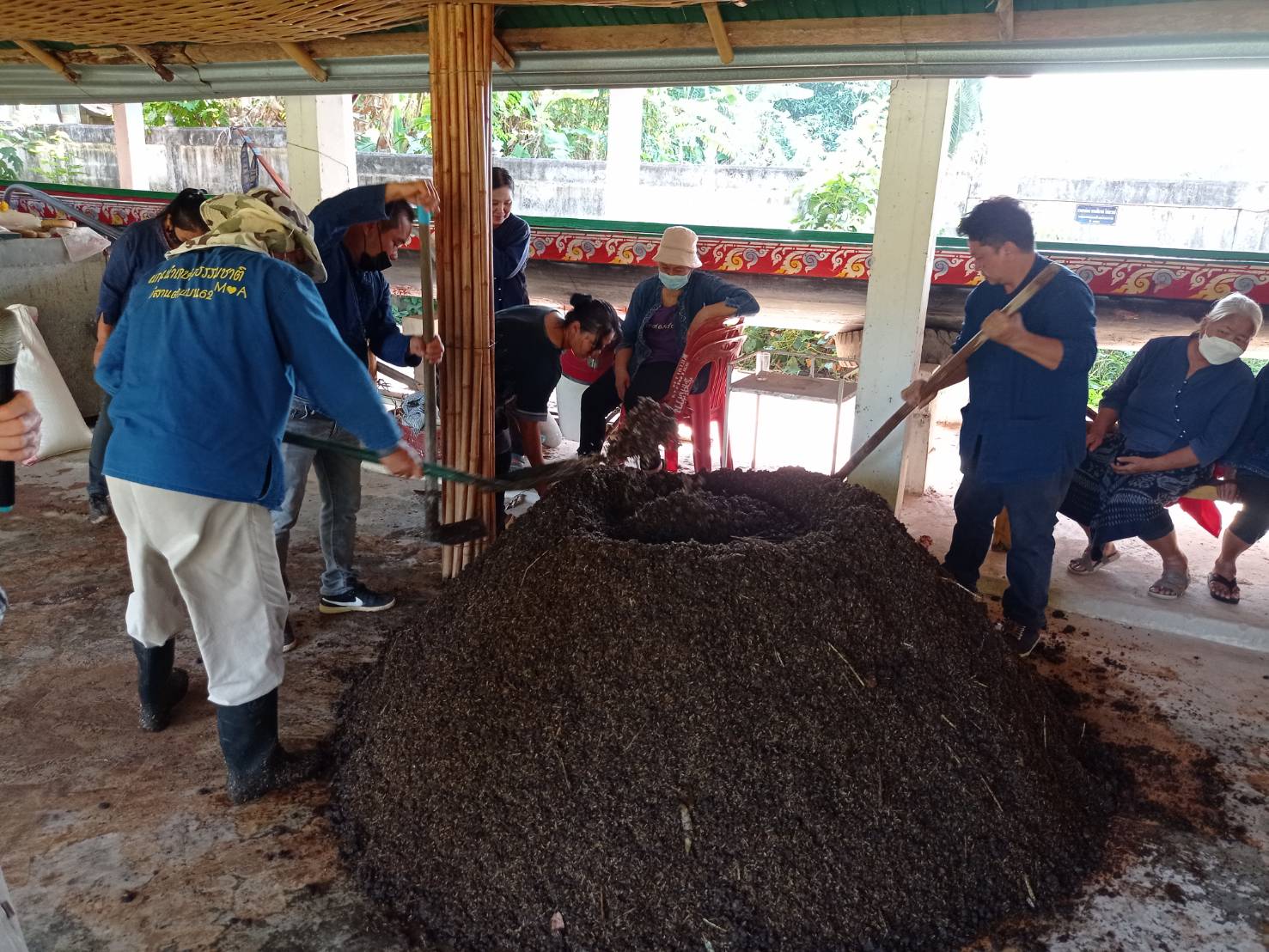 พช.หนองคาย ฝึกปฏิบัติการสร้างความมั่นคงทางอาหาร ในพื้นที่ 30 ตารางวา เรียนรู้การใช้พื้นที่ที่มีอย่างจำกัดให้เกิดประโยชน์สูงสุด ในการสร้างความมั่นคงทางอาหารให้กับครัวเรือน