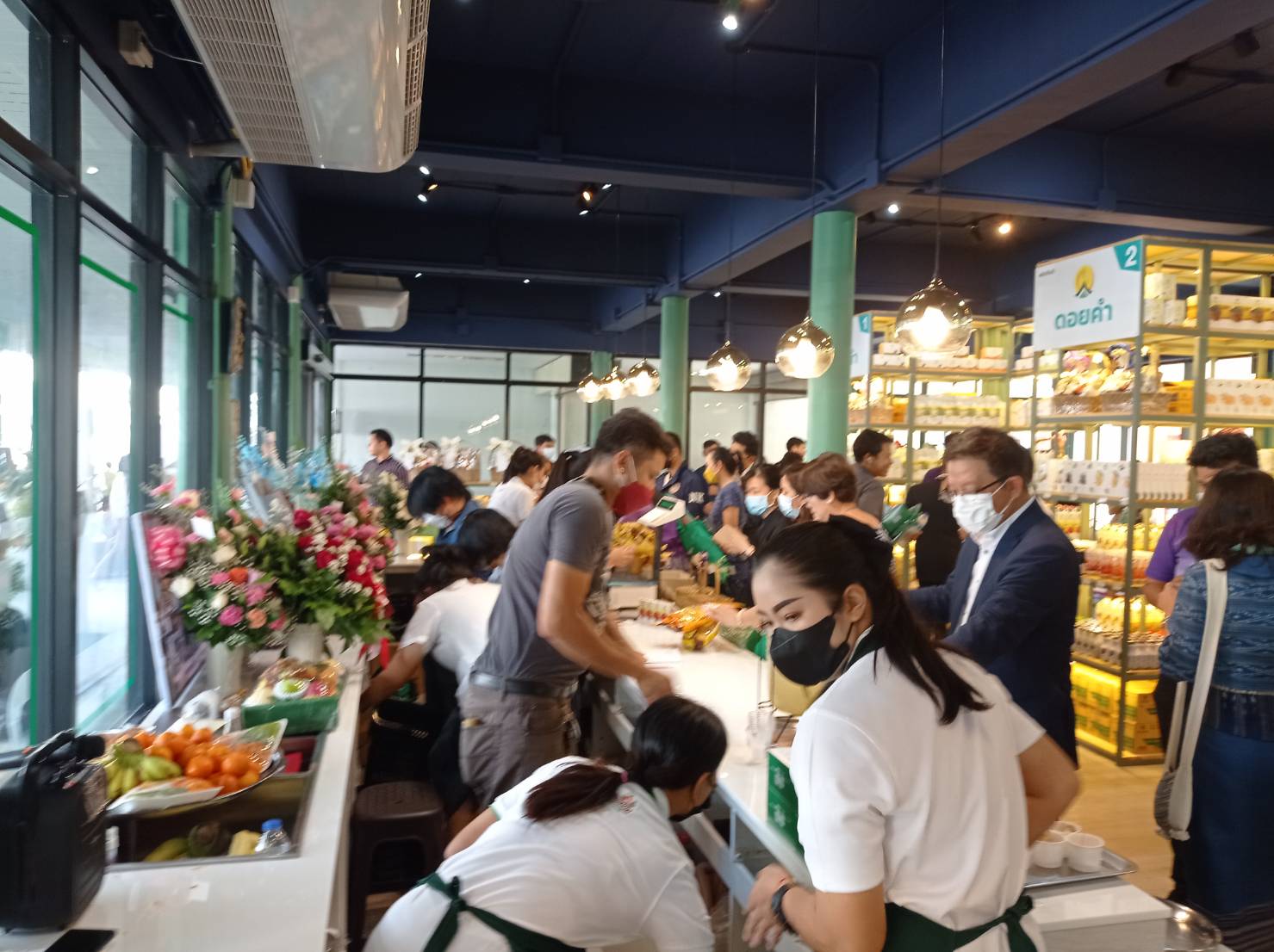 พช.หนองคาย ร่วมแสดงความยินดีในพิธีเปิดร้านฟาร์มสเตชั่น สถานีผัก ผลไม้ มาตรฐาน GAP หนองคาย