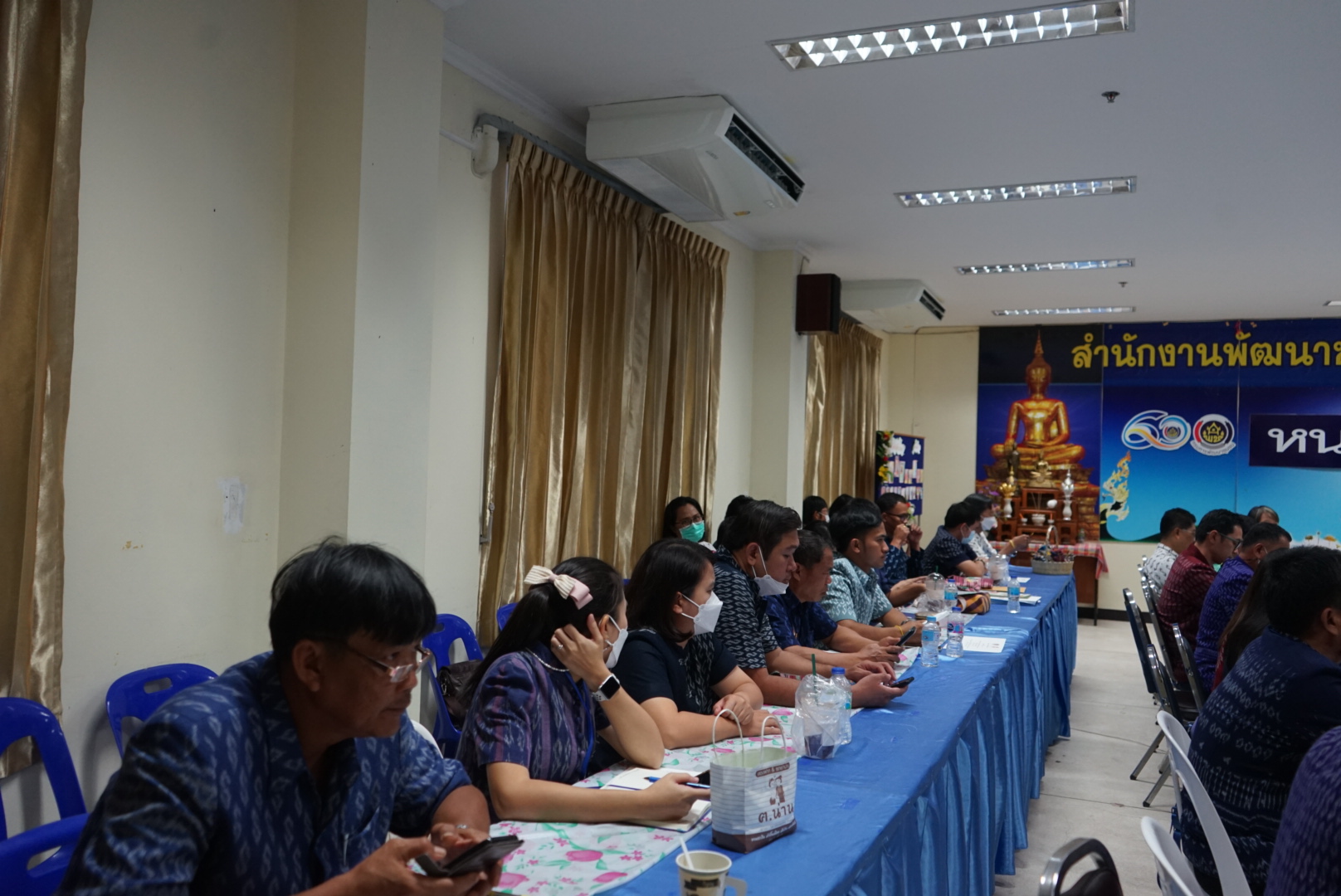 พช.หนองคาย จัดประชุมชี้แจงแนวทางการดำเนินงานพัฒนาชุมชน เพื่อการพัฒนาที่ยั่งยืน ประจำปี พ.ศ.2566