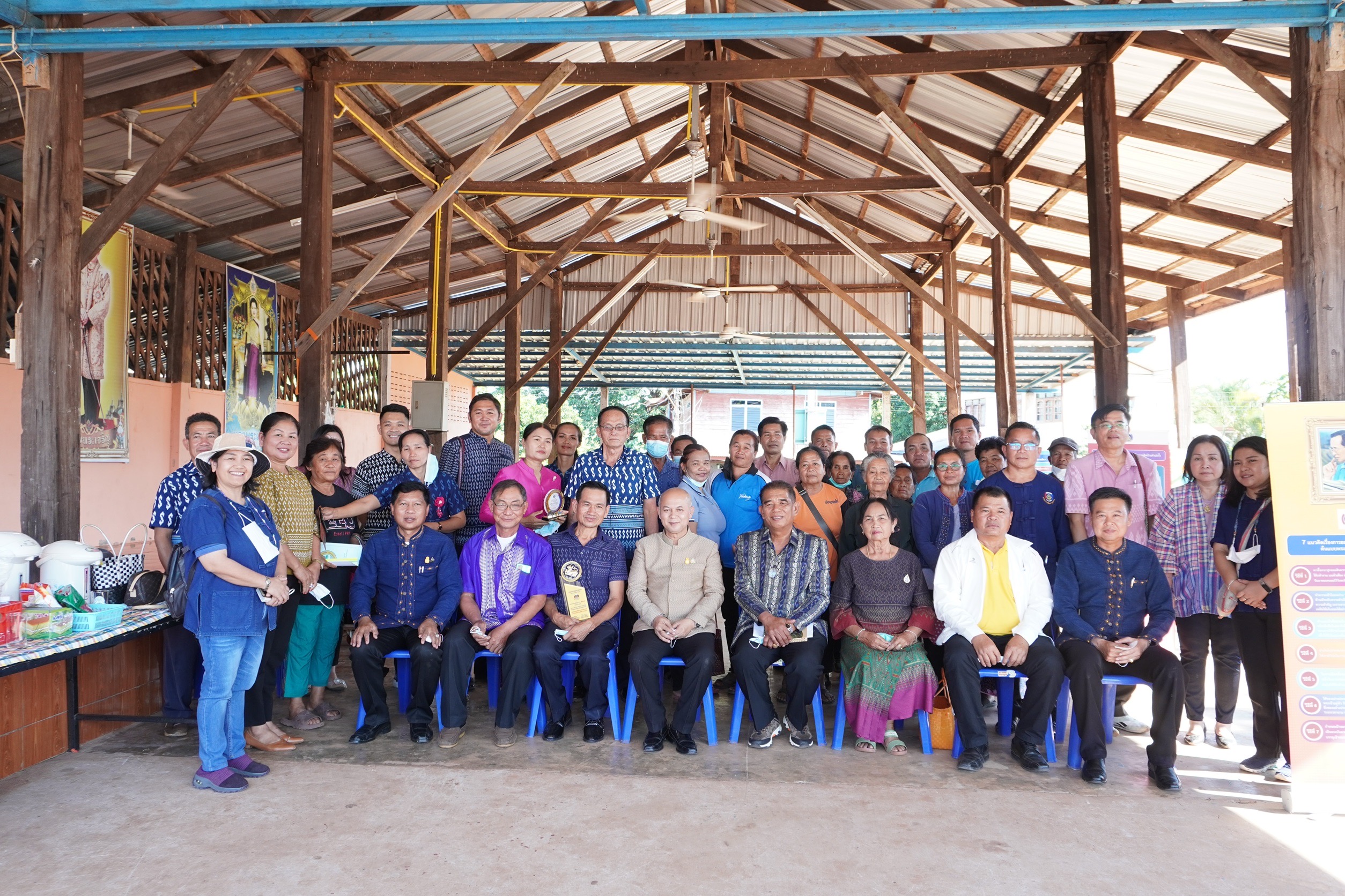 รองอธิบดีกรมการพัฒนาชุมชน (นายสุรศักดิ์ อักษรกุล) ติดตามการขับเคลื่อนการดำเนินงานพัฒนาชุมชน ในพื้นที่จังหวัดหนองคาย