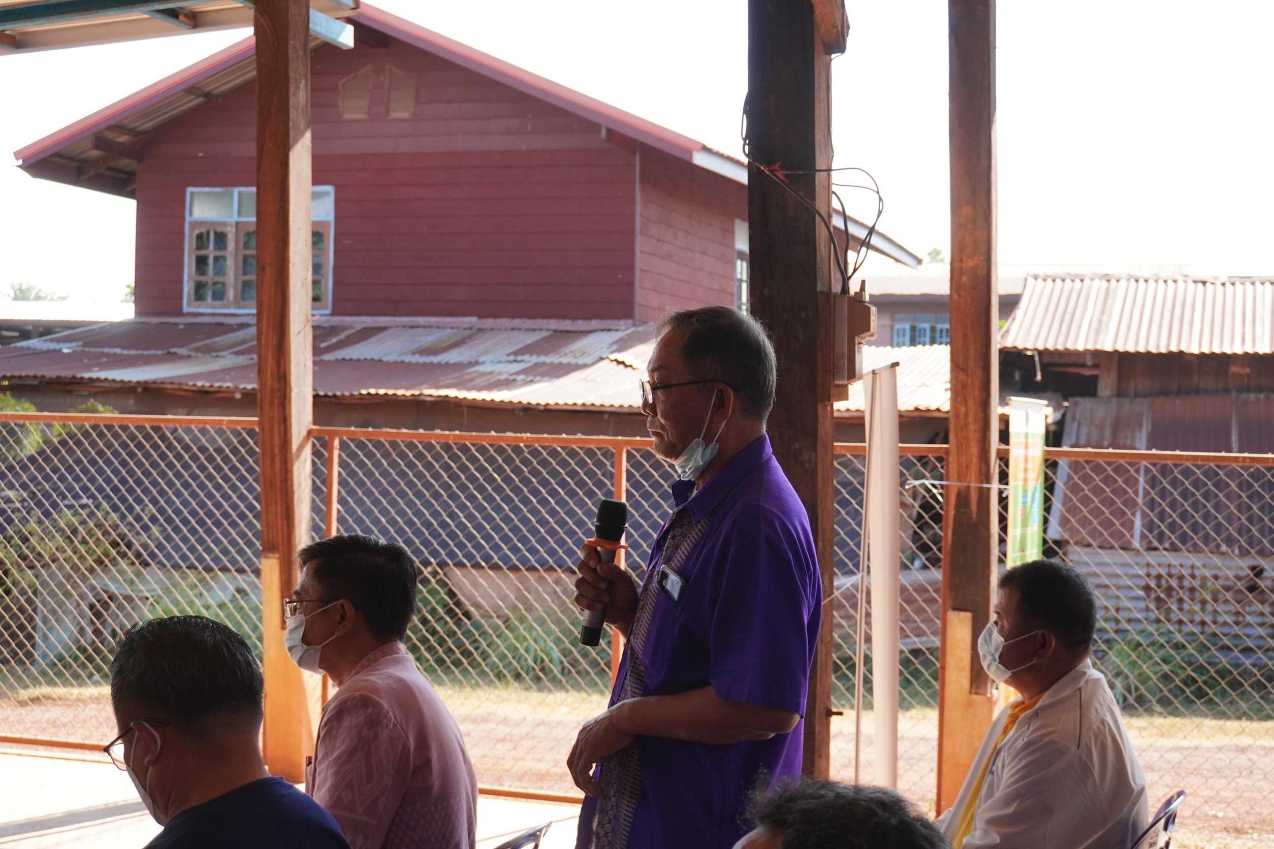 รองอธิบดีกรมการพัฒนาชุมชน (นายสุรศักดิ์ อักษรกุล) ติดตามการขับเคลื่อนการดำเนินงานพัฒนาชุมชน ในพื้นที่จังหวัดหนองคาย