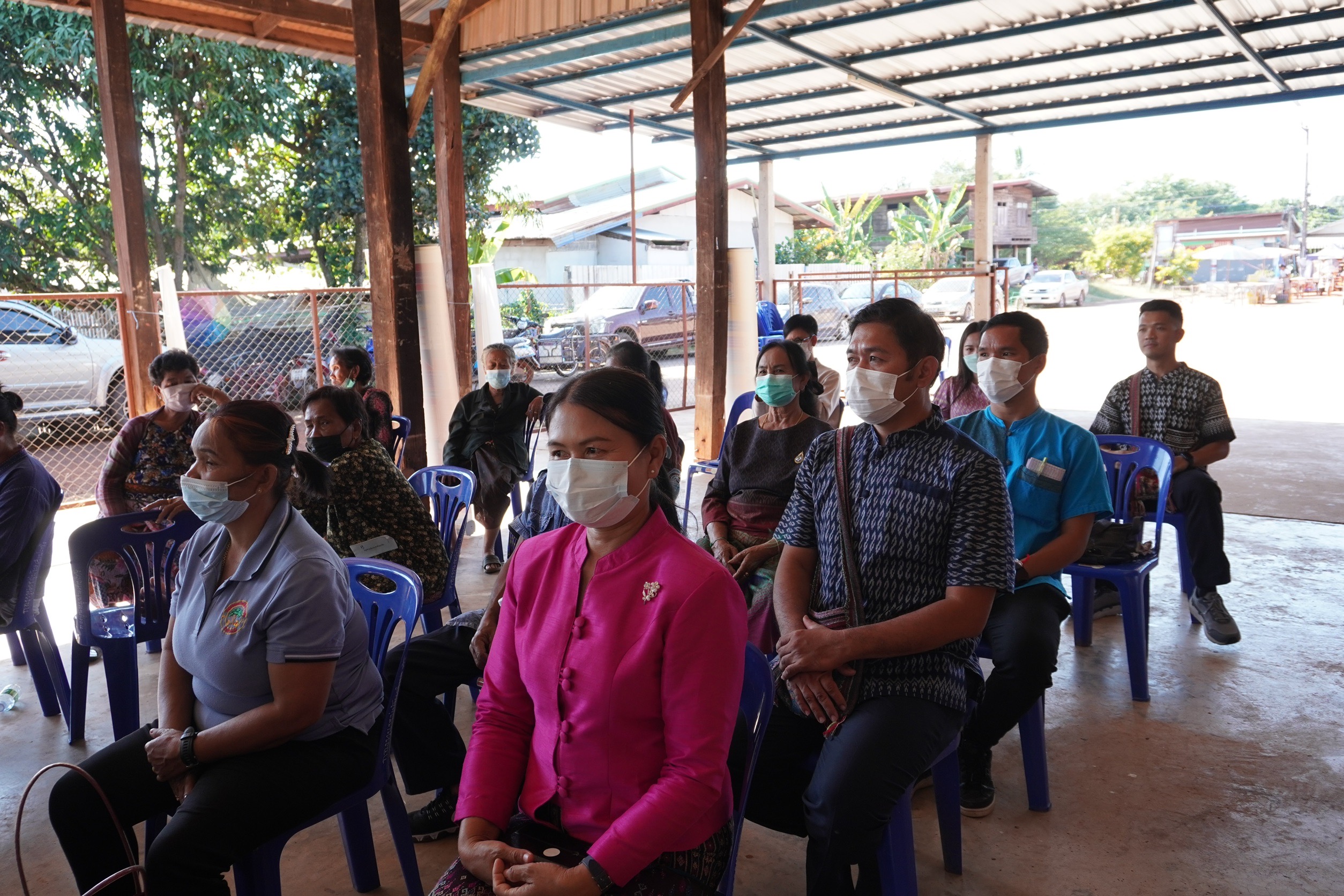 รองอธิบดีกรมการพัฒนาชุมชน (นายสุรศักดิ์ อักษรกุล) ติดตามการขับเคลื่อนการดำเนินงานพัฒนาชุมชน ในพื้นที่จังหวัดหนองคาย