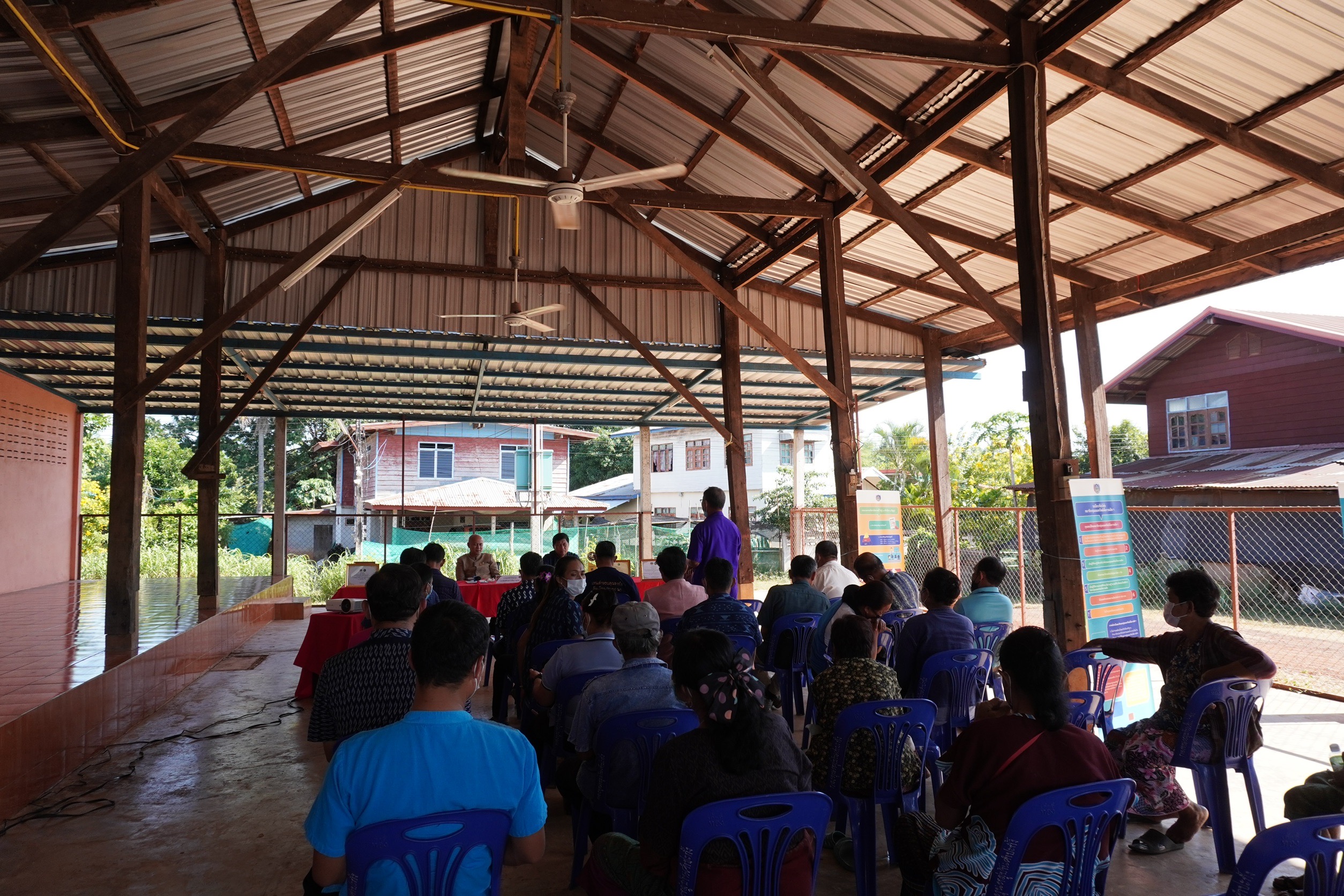 รองอธิบดีกรมการพัฒนาชุมชน (นายสุรศักดิ์ อักษรกุล) ติดตามการขับเคลื่อนการดำเนินงานพัฒนาชุมชน ในพื้นที่จังหวัดหนองคาย