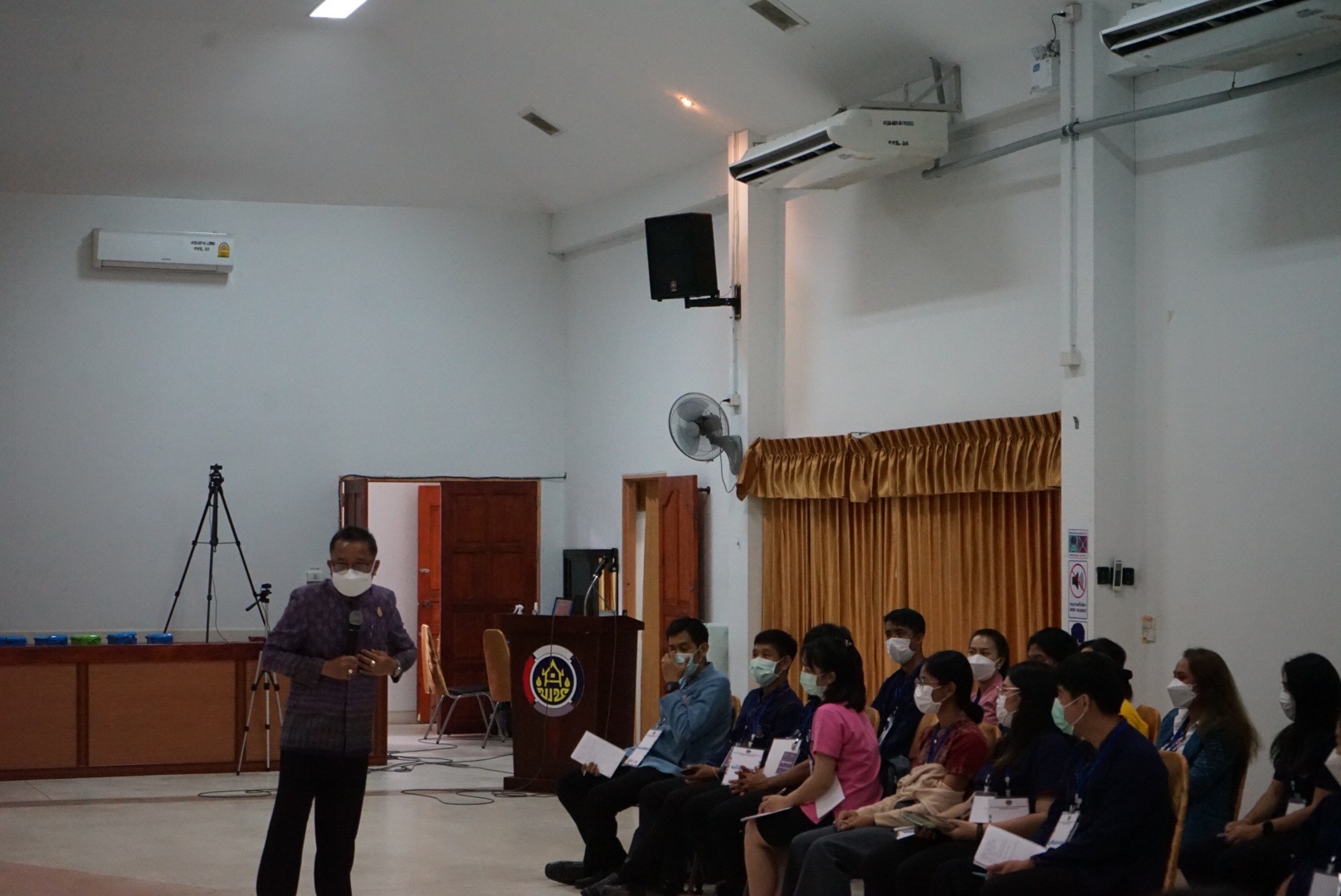 พช.หนองคาย ร่วมเป็นวิทยากรหลักสูตรพัฒนากรก่อนประจำการ รุ่นที่ 121