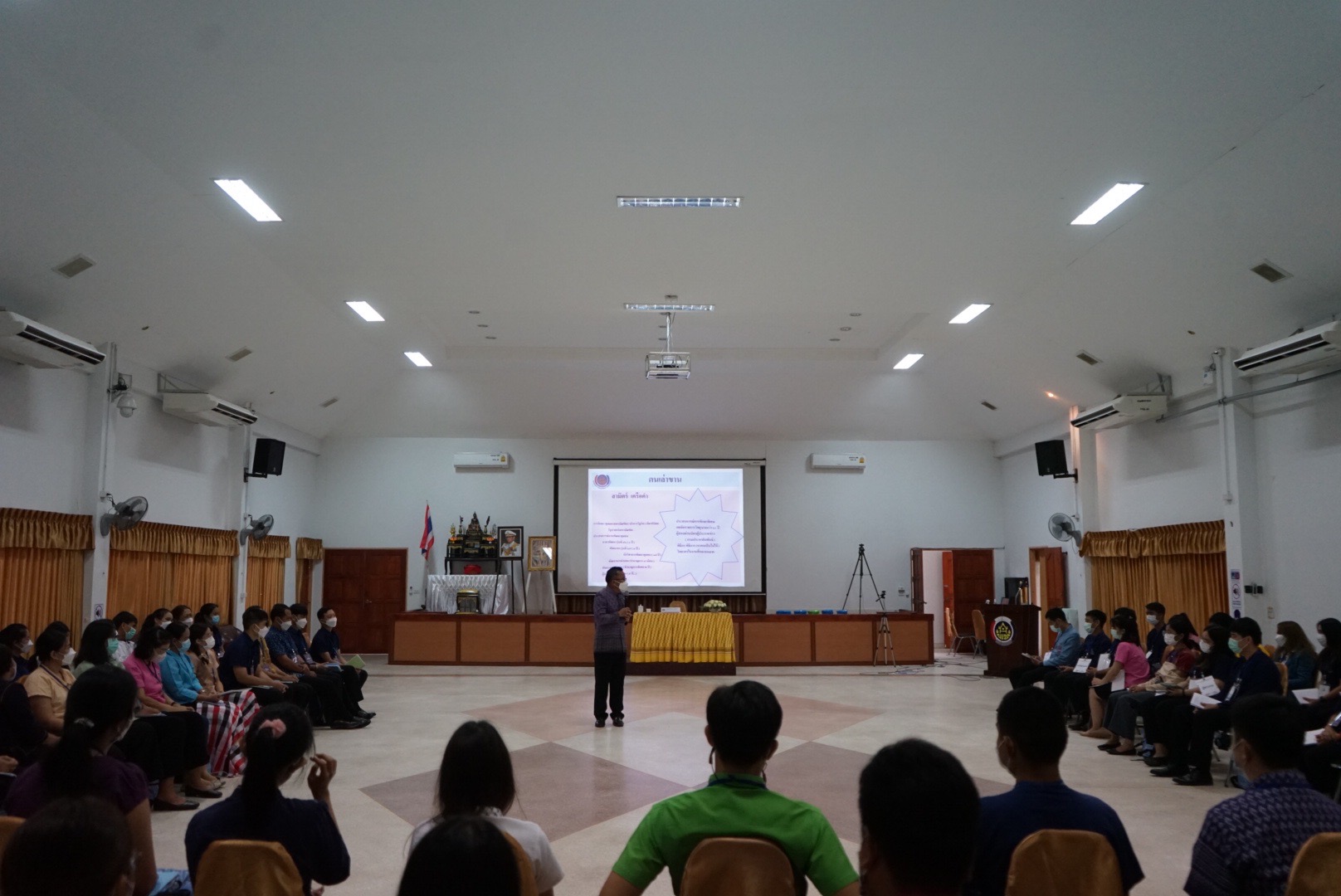 พช.หนองคาย ร่วมเป็นวิทยากรหลักสูตรพัฒนากรก่อนประจำการ รุ่นที่ 121