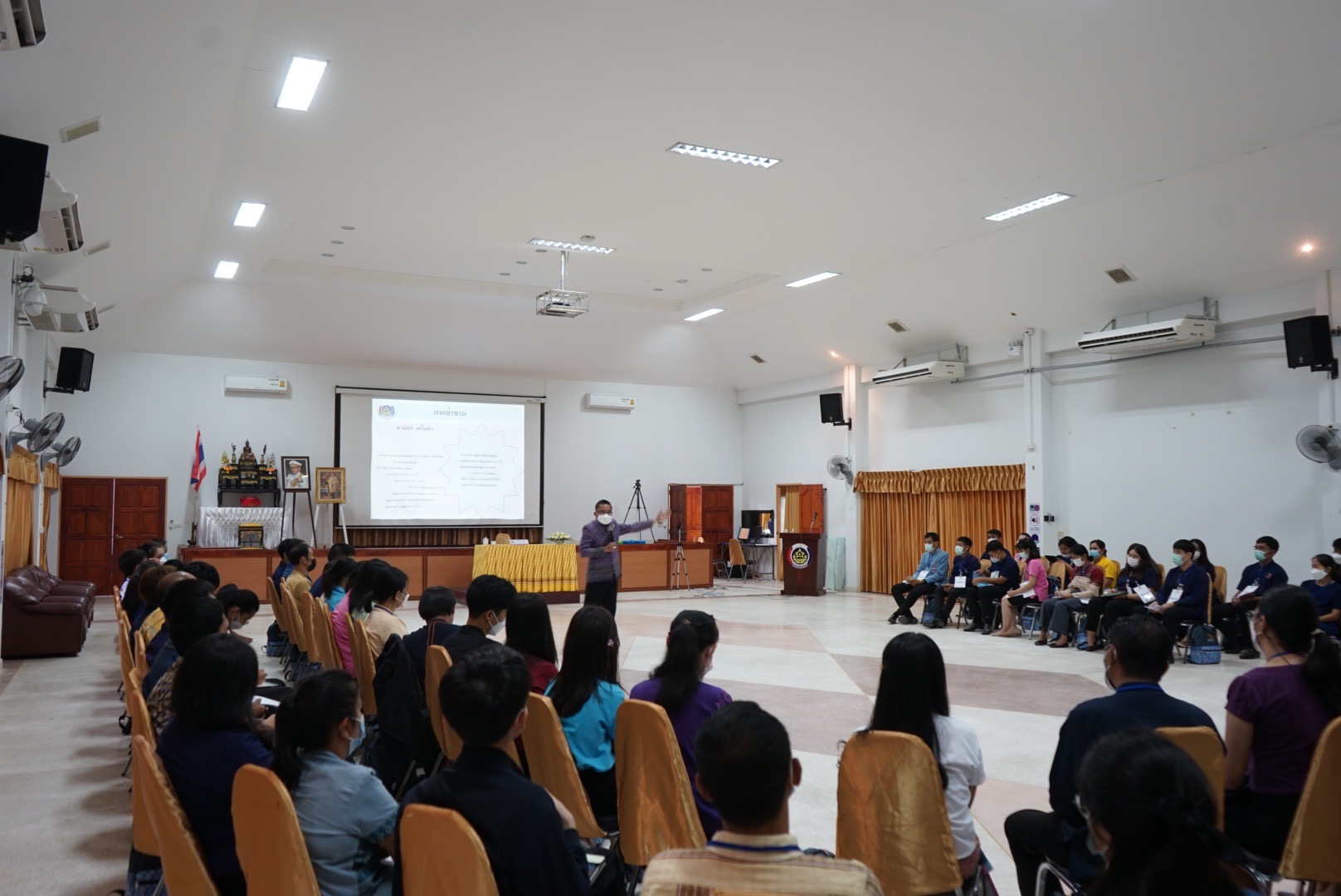 พช.หนองคาย ร่วมเป็นวิทยากรหลักสูตรพัฒนากรก่อนประจำการ รุ่นที่ 121