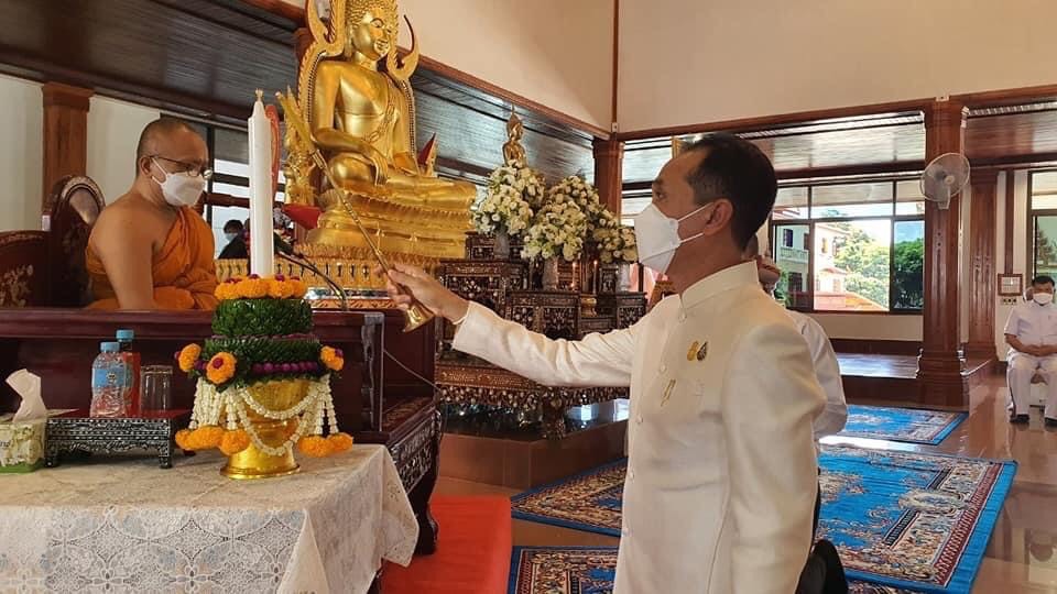 พช.หนองคาย ร่วมพิธีทำบุญและฟังเทศน์เฉลิมพระเกียรติ บทพระธรรมเทศนาเฉลิมพระธรรมบารมีใน “อุภินนมัตถจรกถา” เฉลิมพระธรรมบารมีสมเด็จพระนางเจ้าสิริกิติ์ พระบรมราชินีนาถ พระบรมราชชนนีพันปีหลวง