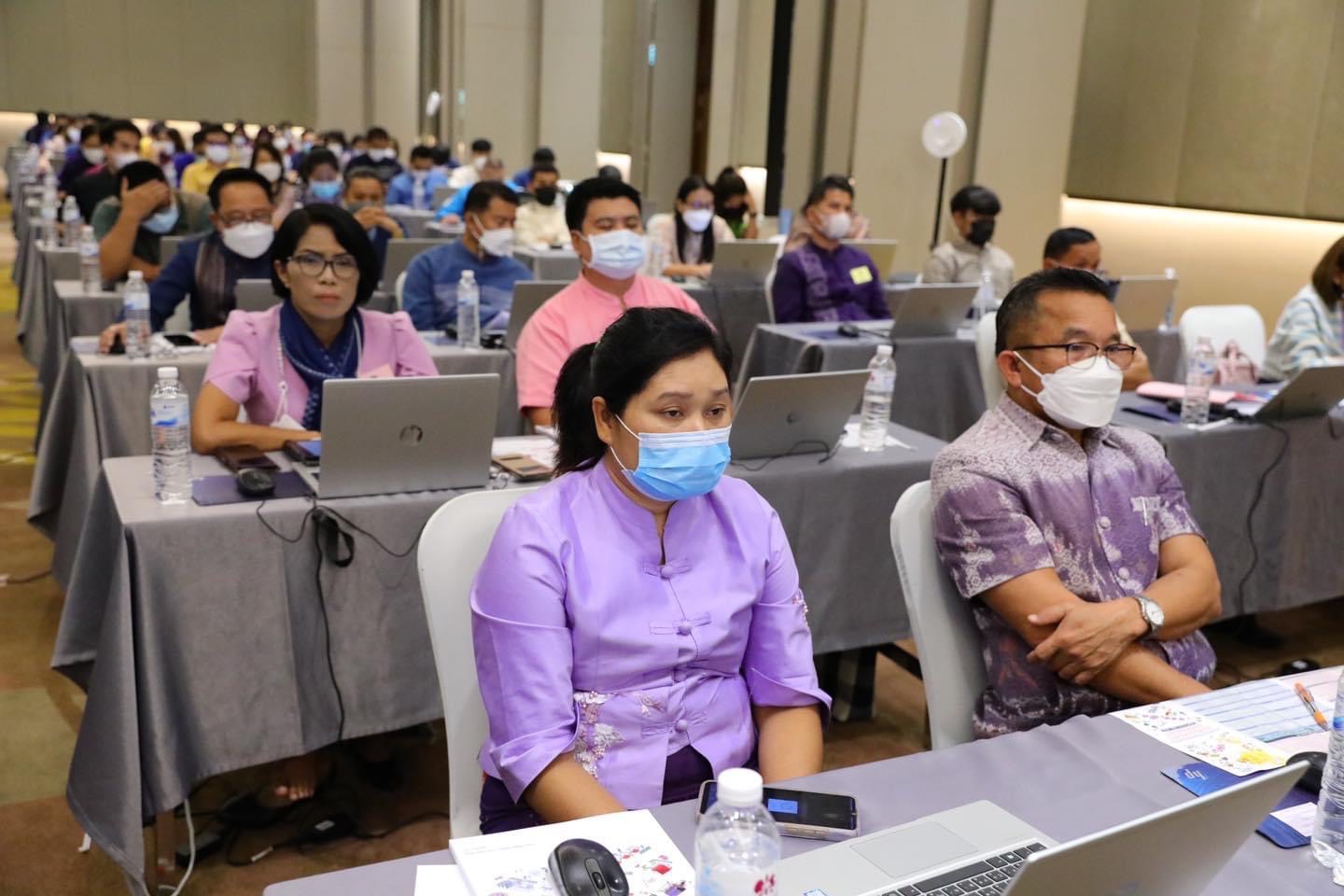 พช.หนองคาย ร่วมประชุมเชิงปฏิบัติการแนวทางการบริหารการจัดเก็บข้อมูลเพื่อการพัฒนาชุมชน ระดับจังหวัด ปี 2566