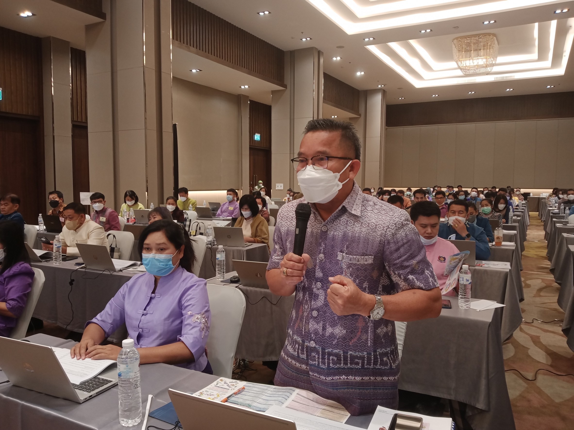 พช.หนองคาย ร่วมประชุมเชิงปฏิบัติการแนวทางการบริหารการจัดเก็บข้อมูลเพื่อการพัฒนาชุมชน ระดับจังหวัด ปี 2566