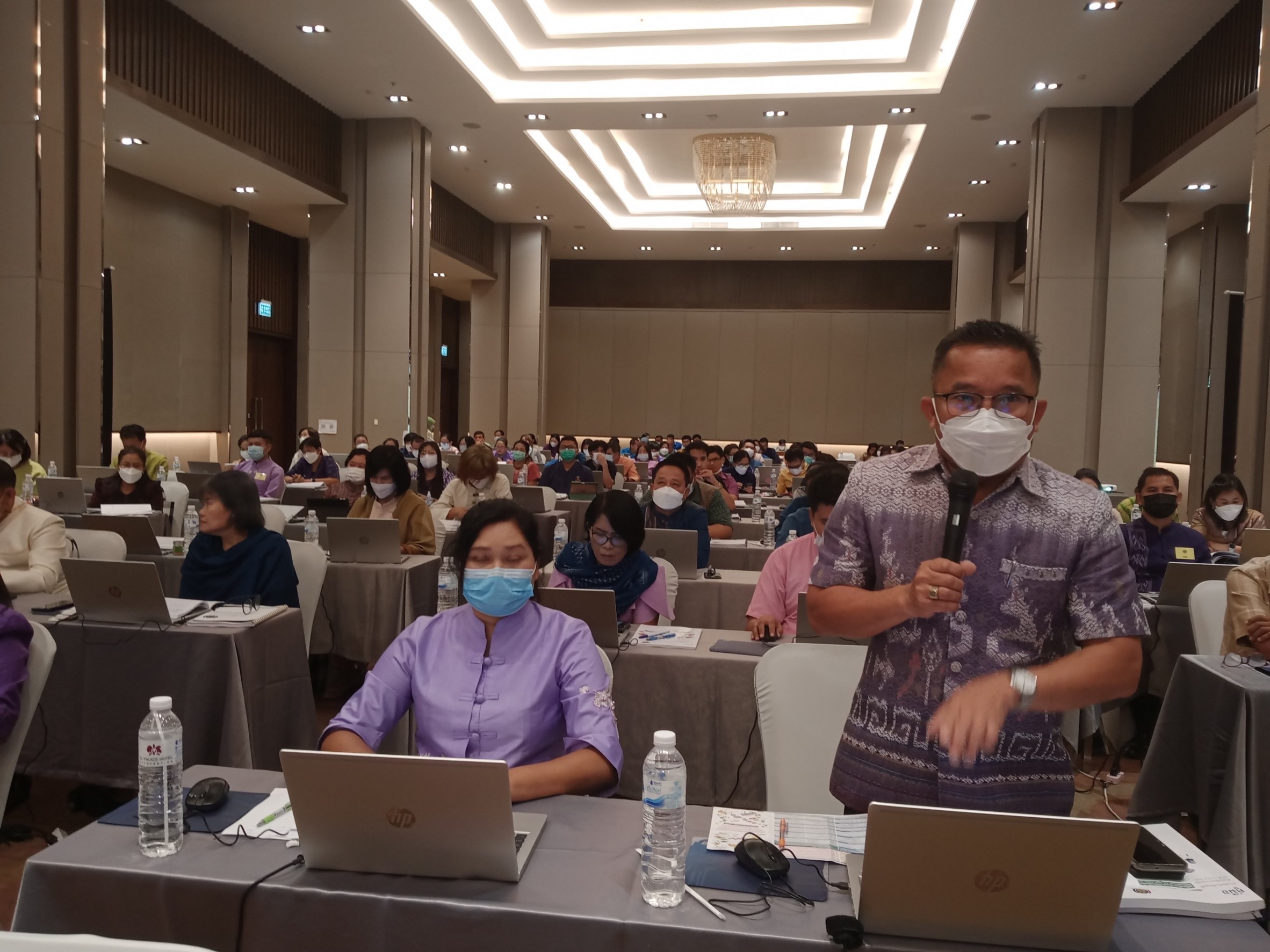 พช.หนองคาย ร่วมประชุมเชิงปฏิบัติการแนวทางการบริหารการจัดเก็บข้อมูลเพื่อการพัฒนาชุมชน ระดับจังหวัด ปี 2566