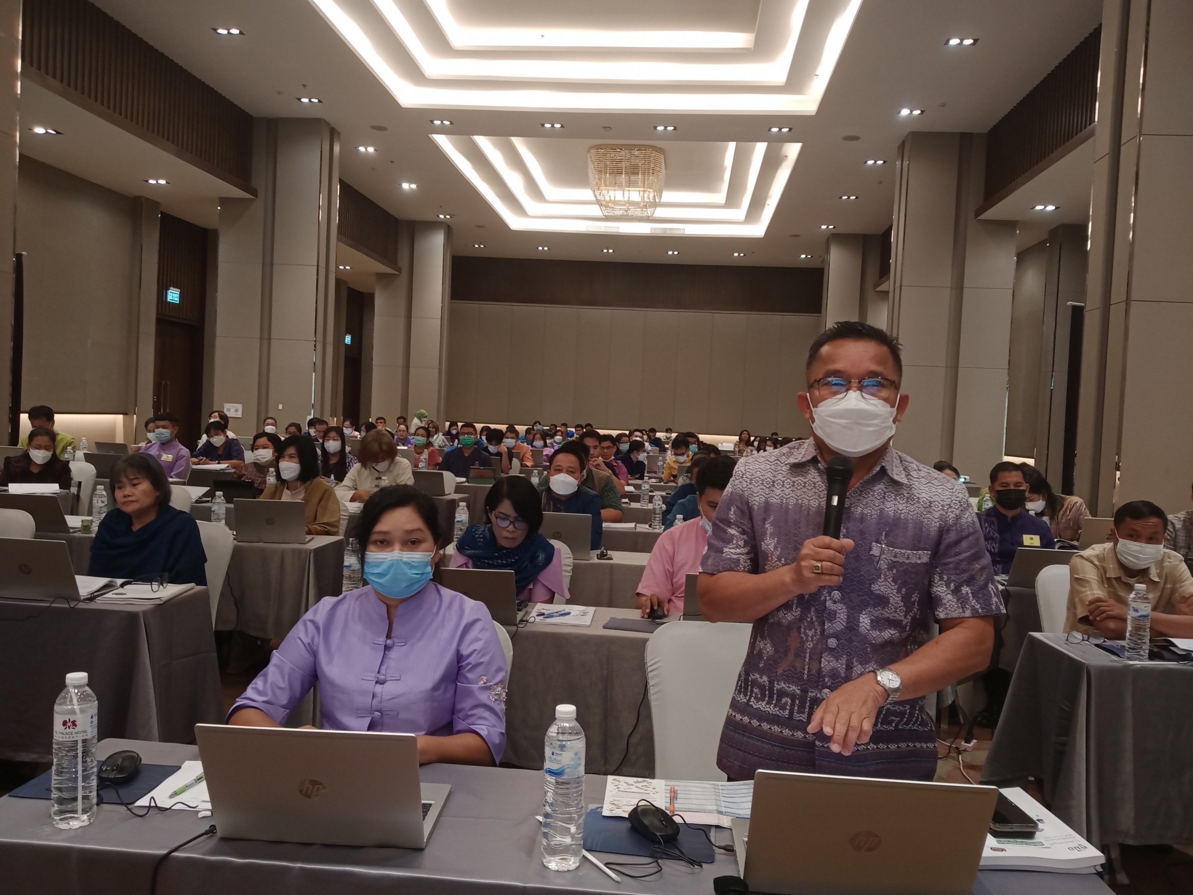 พช.หนองคาย ร่วมประชุมเชิงปฏิบัติการแนวทางการบริหารการจัดเก็บข้อมูลเพื่อการพัฒนาชุมชน ระดับจังหวัด ปี 2566