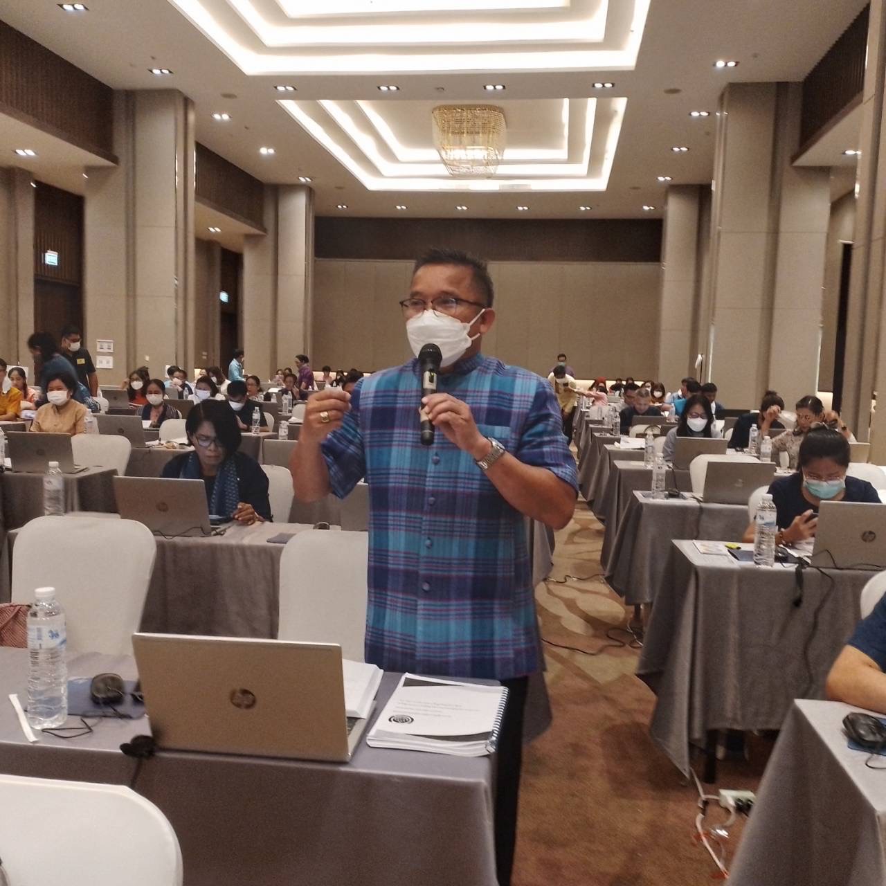 พช.หนองคาย ร่วมประชุมเชิงปฏิบัติการแนวทางการบริหารการจัดเก็บข้อมูลเพื่อการพัฒนาชุมชน ระดับจังหวัด ปี 2566