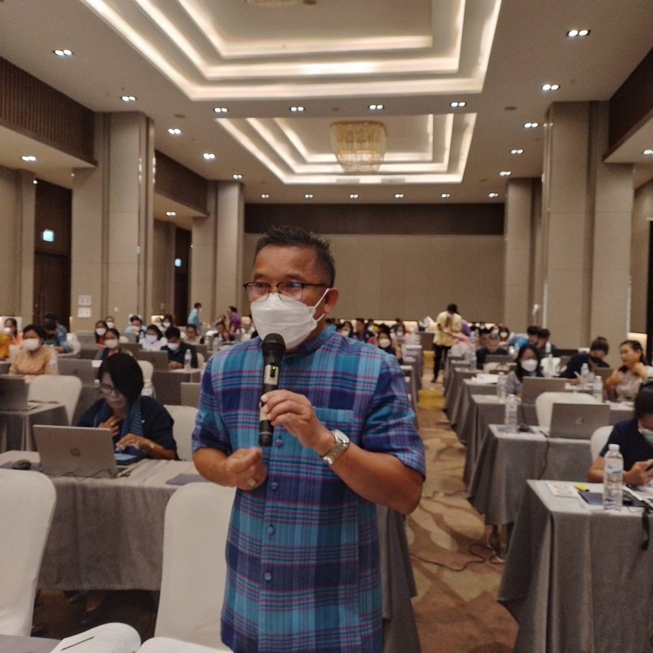 พช.หนองคาย ร่วมประชุมเชิงปฏิบัติการแนวทางการบริหารการจัดเก็บข้อมูลเพื่อการพัฒนาชุมชน ระดับจังหวัด ปี 2566